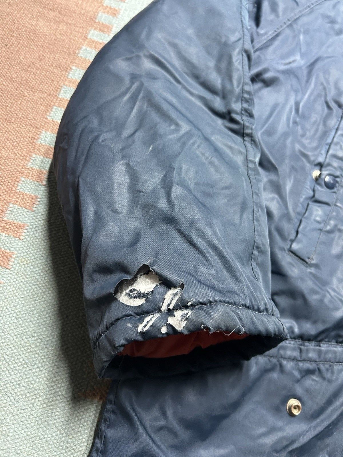 Vintage 70s sears parka jacket N-3B snorkel puffer coat XL tall READ Size US XL / EU 56 / 4 - 2 Thumbnail