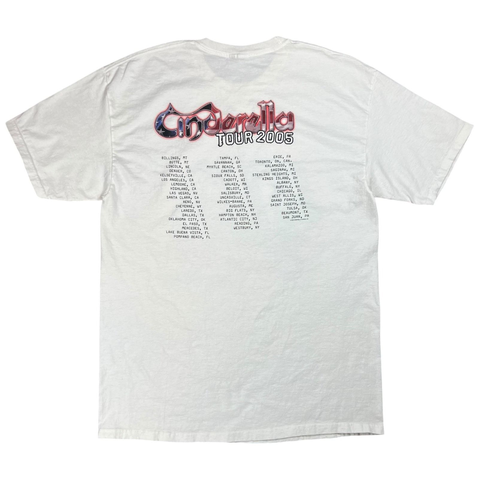 Band Tees × Vintage Vintage 2005 Cinderella Band tee (L) Size US L / EU 52-54 / 3 - 6 Thumbnail