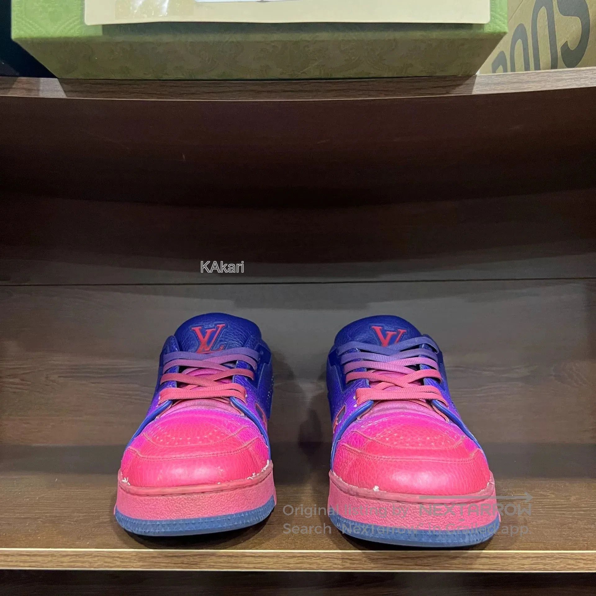 Louis Vuitton LV Trainer Gradient Pink Purple. Size US 9 / EU 42 - 2 Thumbnail