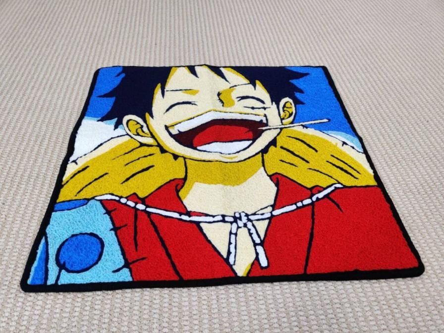 Other Monkey D Luffy Hand-Tufted Thread Carpet Size ONE SIZE - 1 Thumbnail
