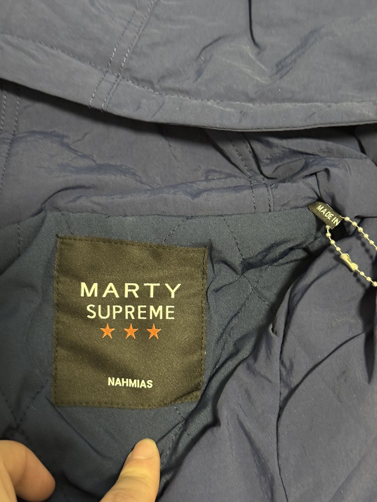 A24 × Nahmias NAHMIAS x Marty Supreme A24 classic piped warm up Jacket Size US S / EU 44-46 / 1 - 4 Thumbnail