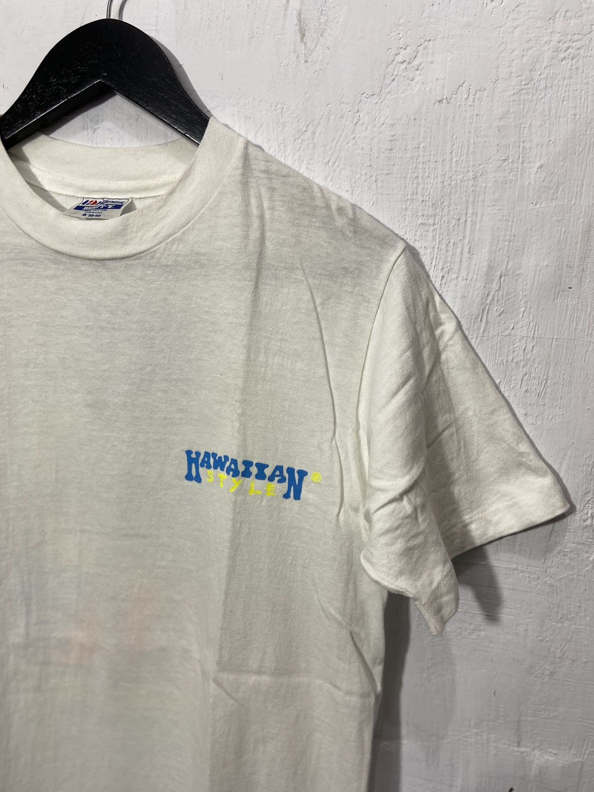 Other Hawaiian Style Beach Tshirt Aloha Wear White Size US M / EU 48-50 / 2 - 3 Thumbnail