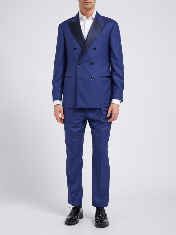 Brunello Cucinelli o1w1db10924 Suit in Blue Size 52R - 1 Preview