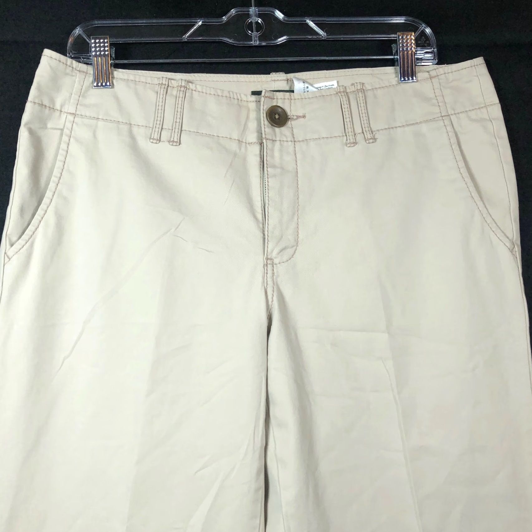Eddie Bauer Eddie Bauer Womens Pants Tan Vashon Fit Cotton Blend Stretch 8 Size 24" / US 00 / IT 34 - 2 Thumbnail