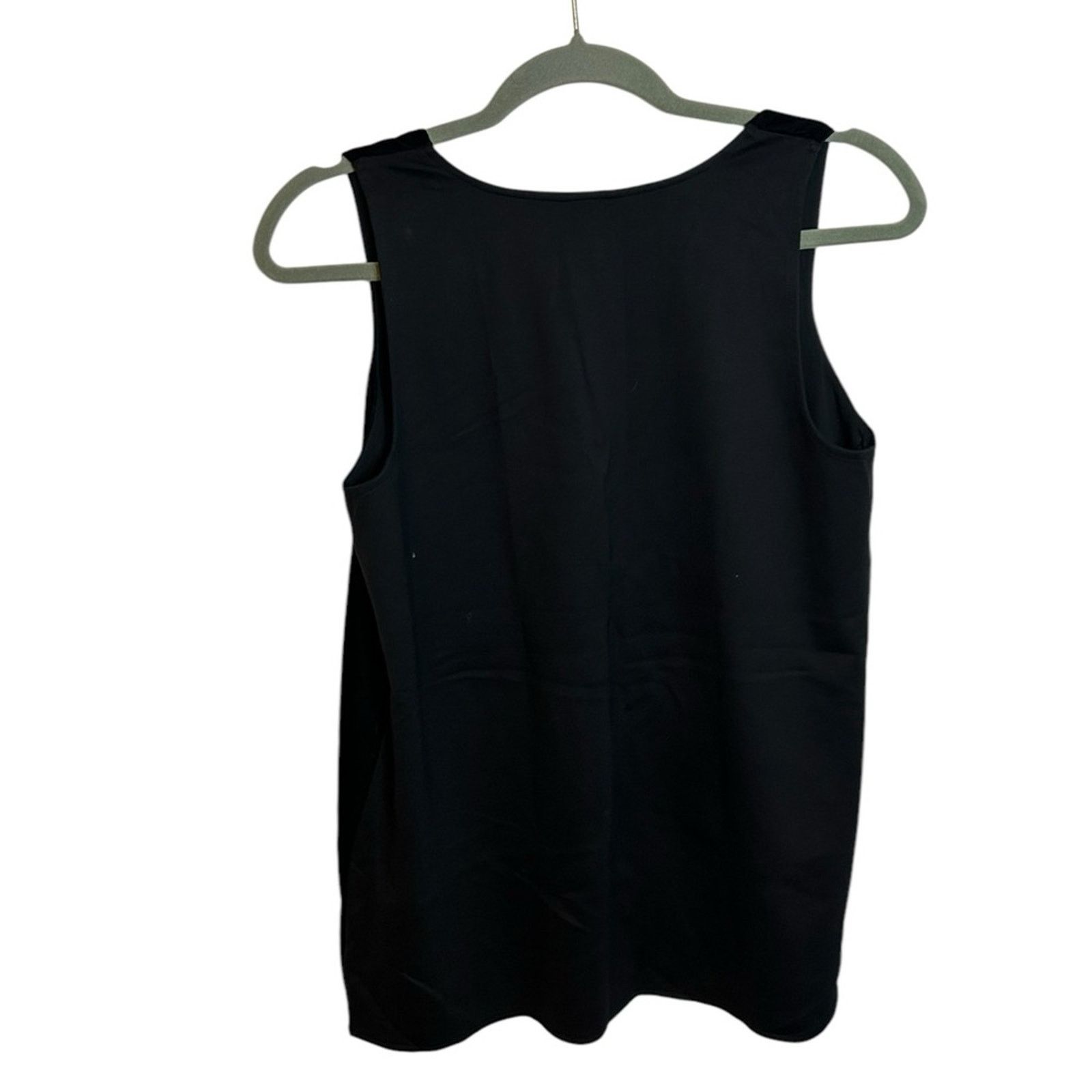 Ann Taylor NWT Ann Taylor Black Velour Tank Size S / US 4 / IT 40 - 2 Thumbnail