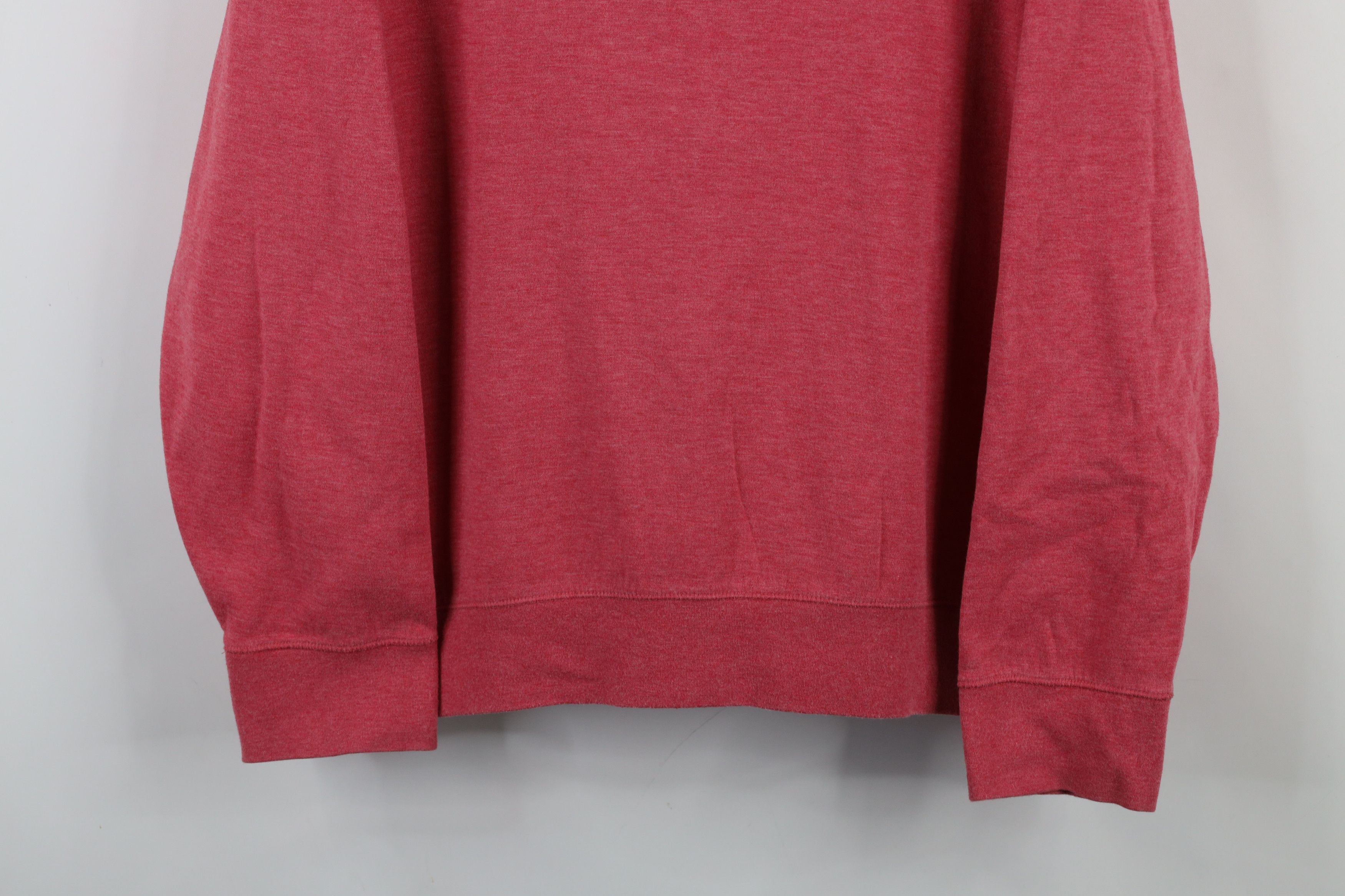 Ralph Lauren × Vintage Ralph Lauren Touch Cotton Knit Half Zip Pullover Sweater Red Size US L / EU 52-54 / 3 - 3 Thumbnail