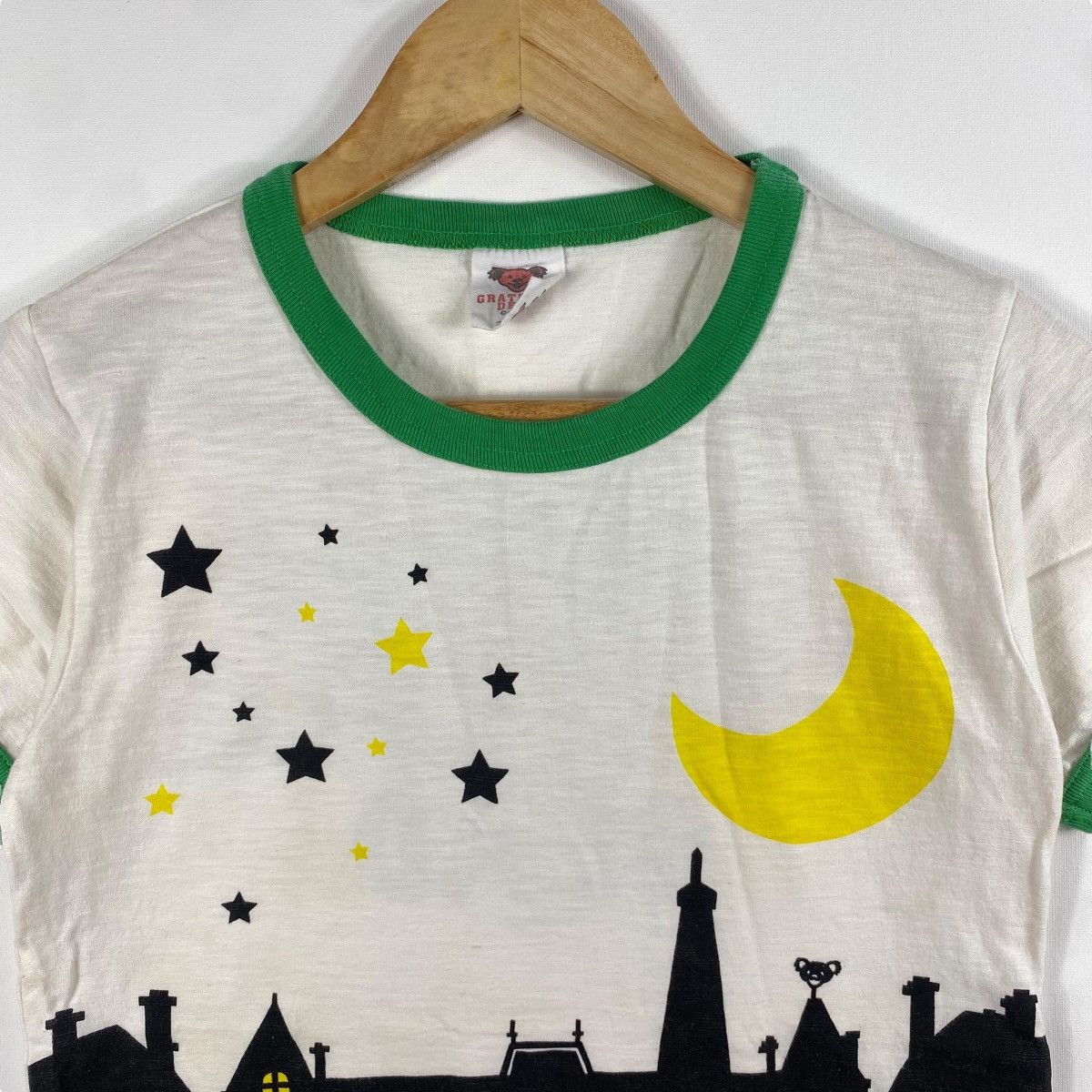 Grateful Dead × Vintage GRATEFUL DEAD Band Women Tops Ringer Tee Shirt Medium Size Size US M / EU 48-50 / 2 - 2 Thumbnail