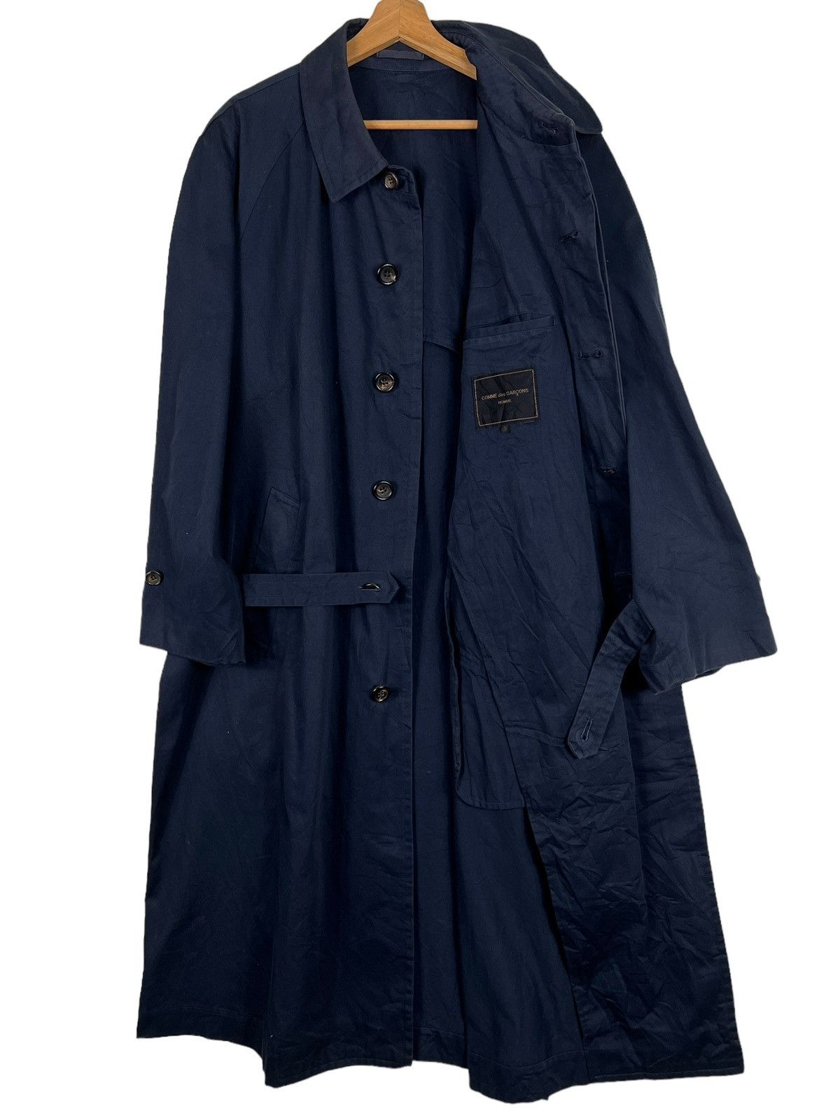 Comme des Garcons 🔥 AD 1989 COMME DES GARCONS LONG COAT REI KAWAKUBO DESIGN Size US M / EU 48-50 / 2 - 8 Thumbnail