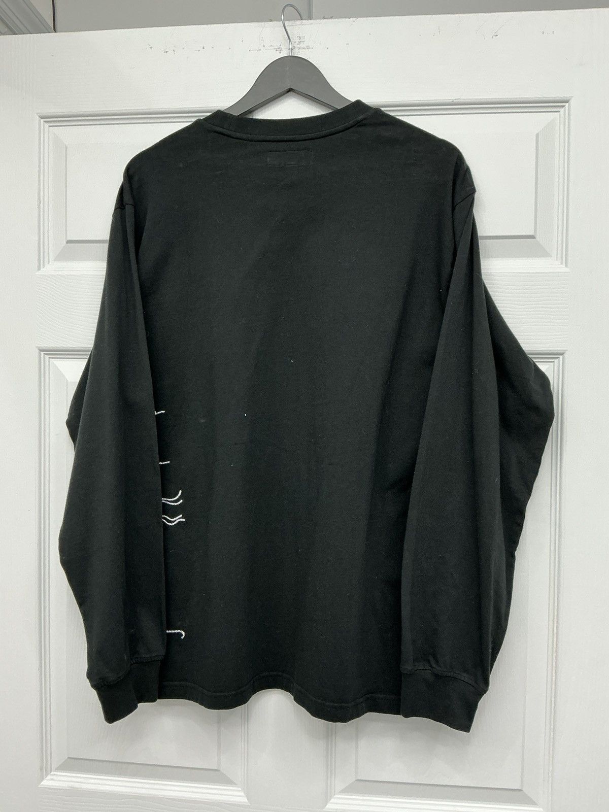 Supreme Supreme Dragon Embroidered L/S Top Black Size US M / EU 48-50 / 2 - 3 Thumbnail
