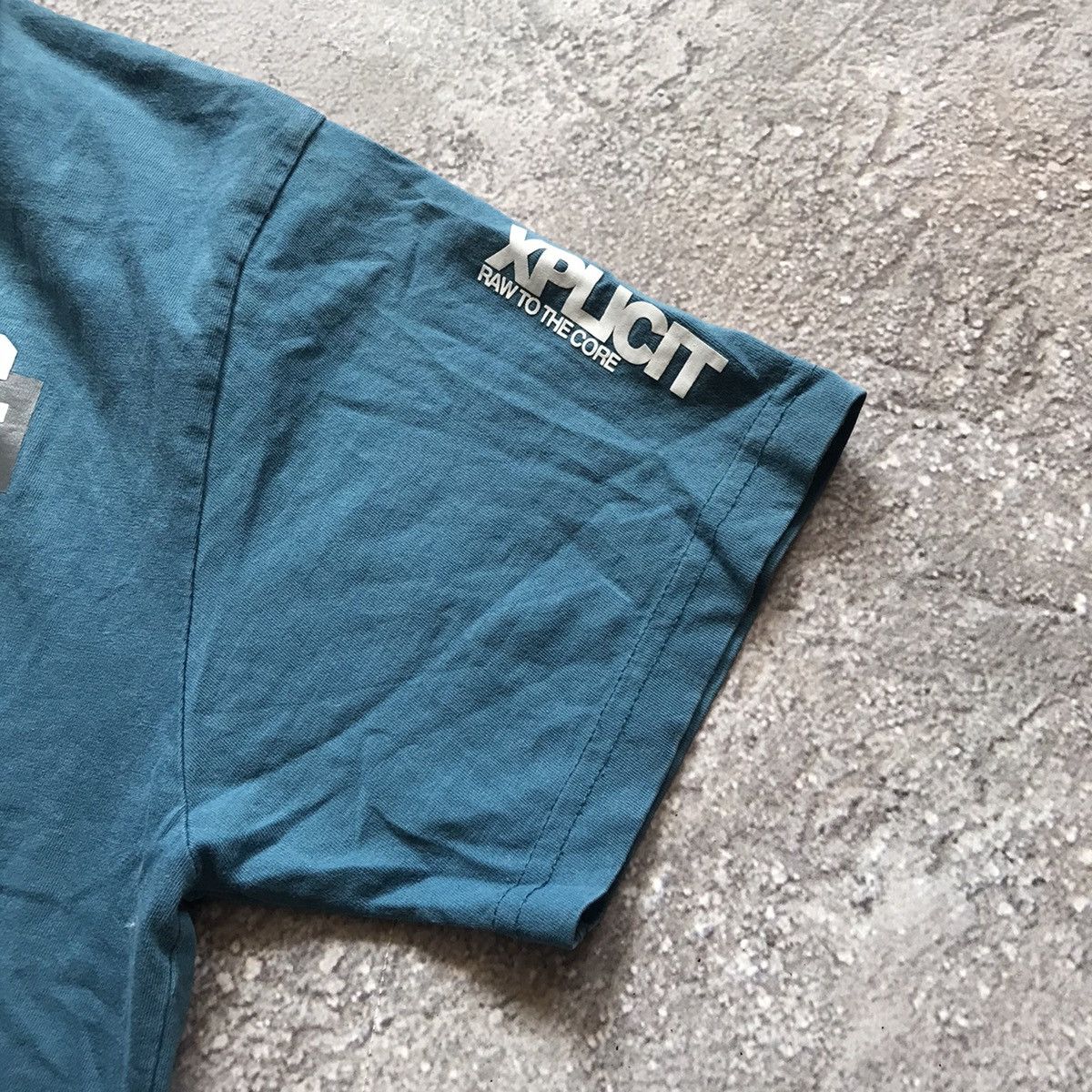 Vintage Vintage Y2K Sun Faded Graphic Tee Blokecore Streetwear L Size US L / EU 52-54 / 3 - 4 Thumbnail