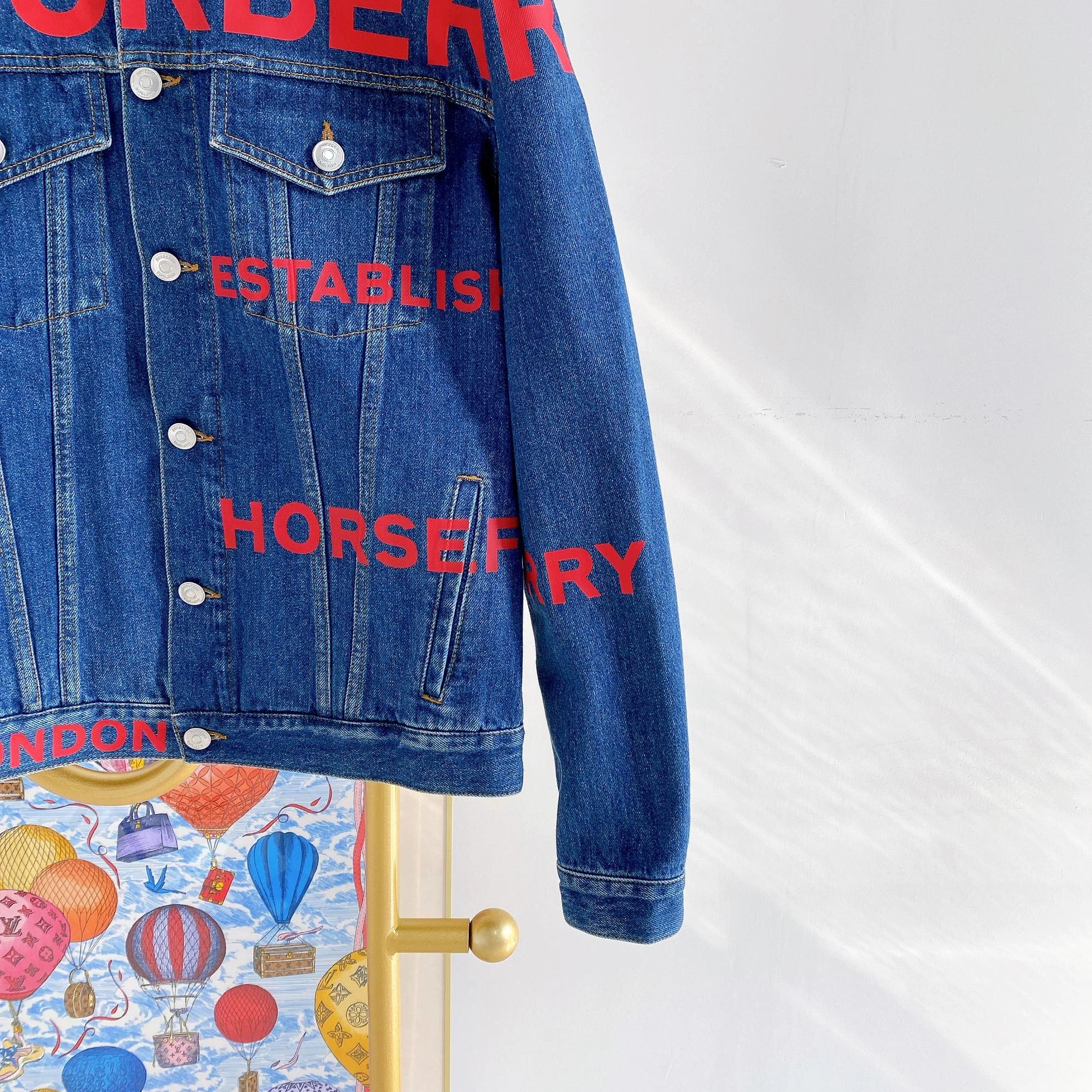 Burberry Burberry TB Denim Jacket 50 New with tags Size US M / EU 48-50 / 2 - 4 Thumbnail