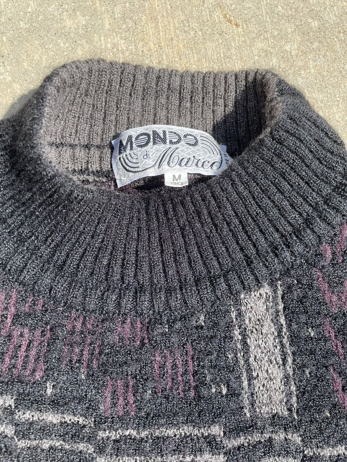 Other Mondo Di Marced wool 3D coogi style sweater Size US M / EU 48-50 / 2 - 2 Thumbnail