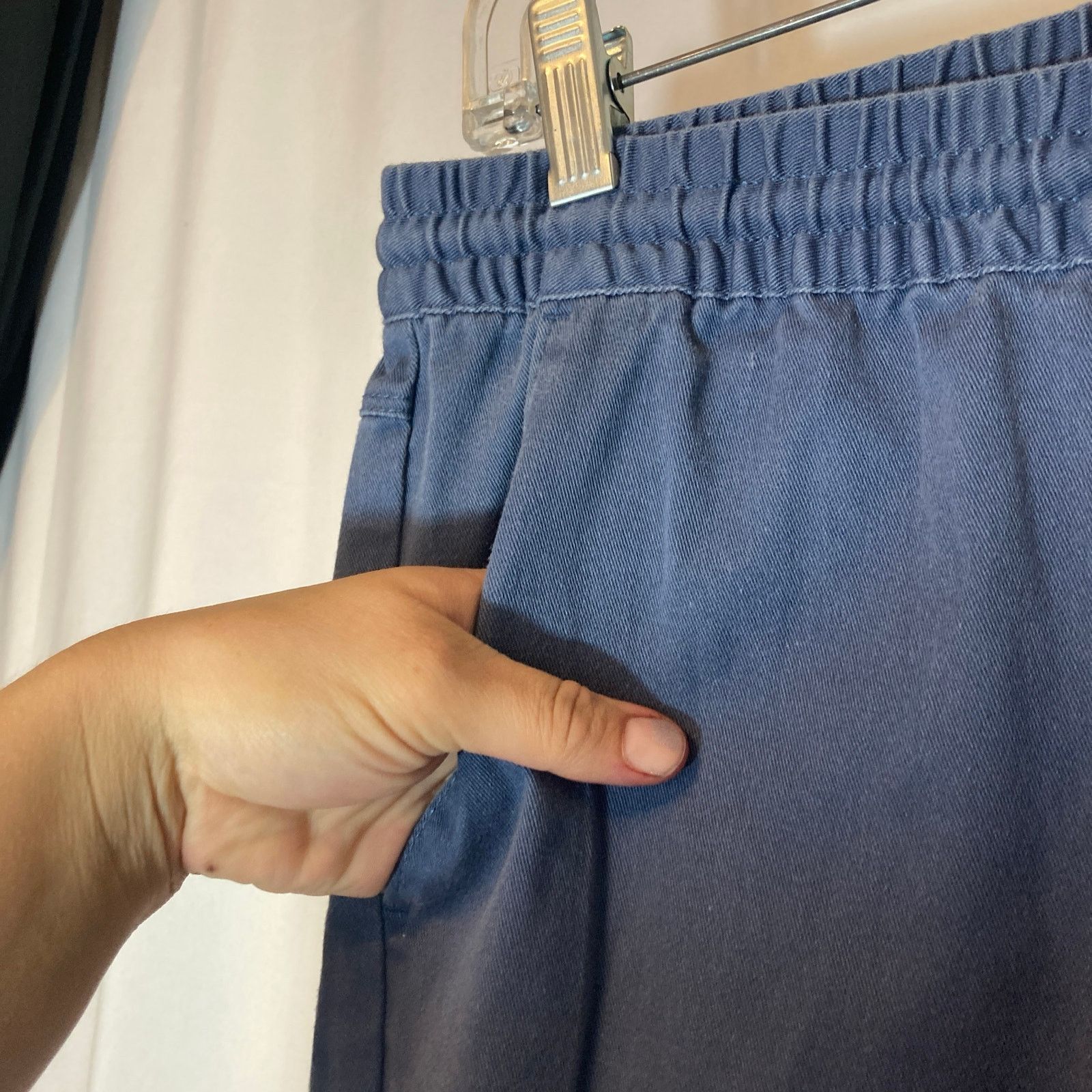 Volcom Volcom Repreve Recycled Straight Leg Drawstring Blue Pants Size 30" / US 8 / IT 44 - 5 Thumbnail