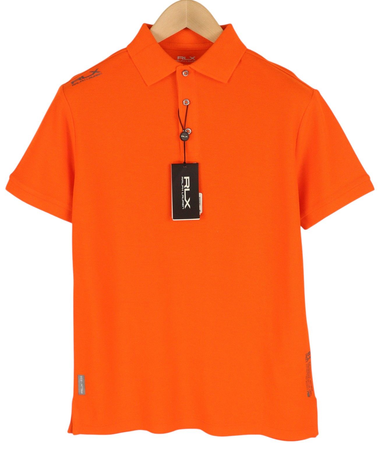 RLX Ralph Lauren S Orange Polo Wicking Tee 84518 Size US S / EU 44-46 / 1 - 1 Thumbnail