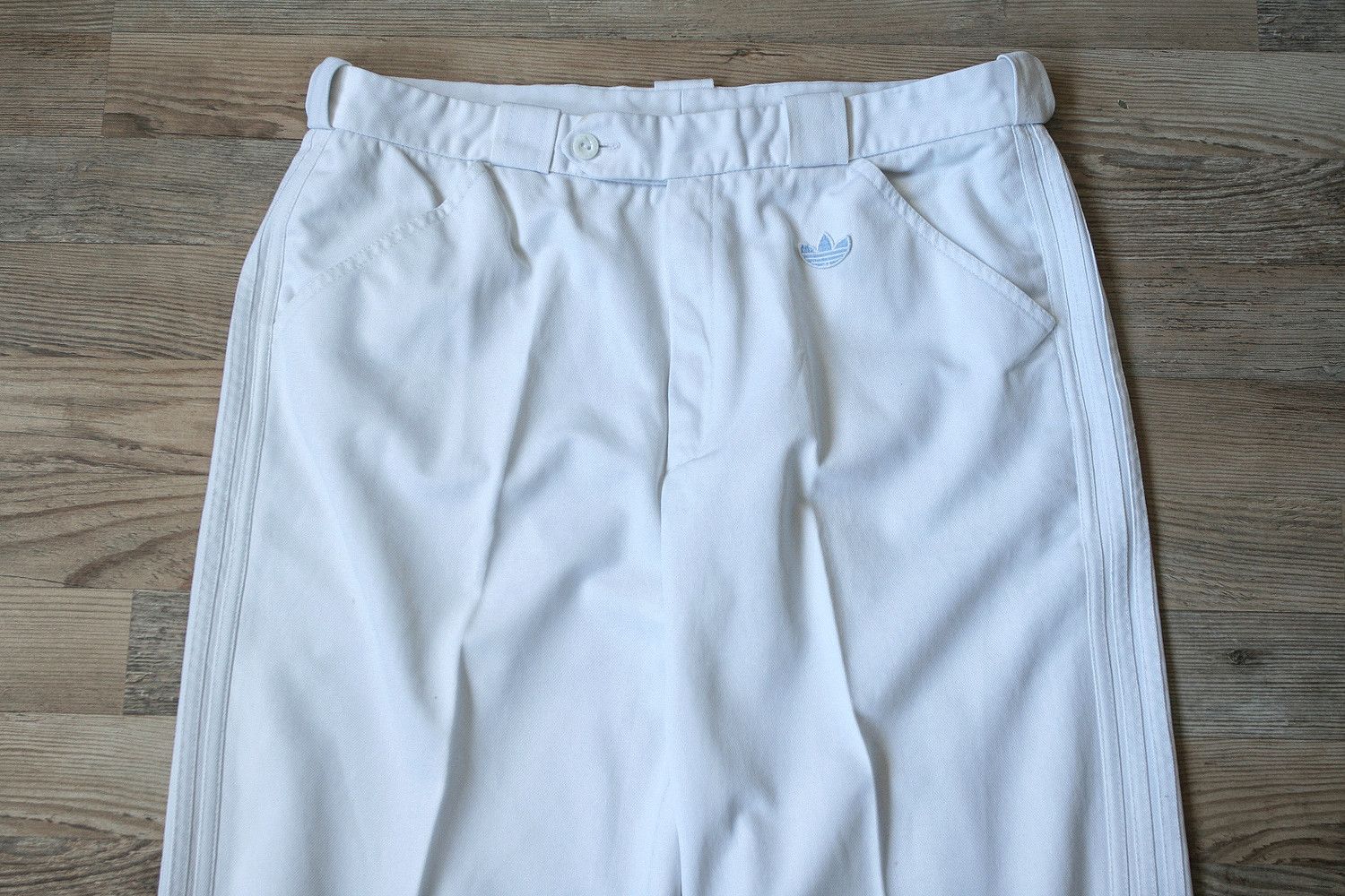 Adidas Vintage Adidas 80s Made in France White ATP Pants 32 Size US 32 / EU 48 - 3 Thumbnail