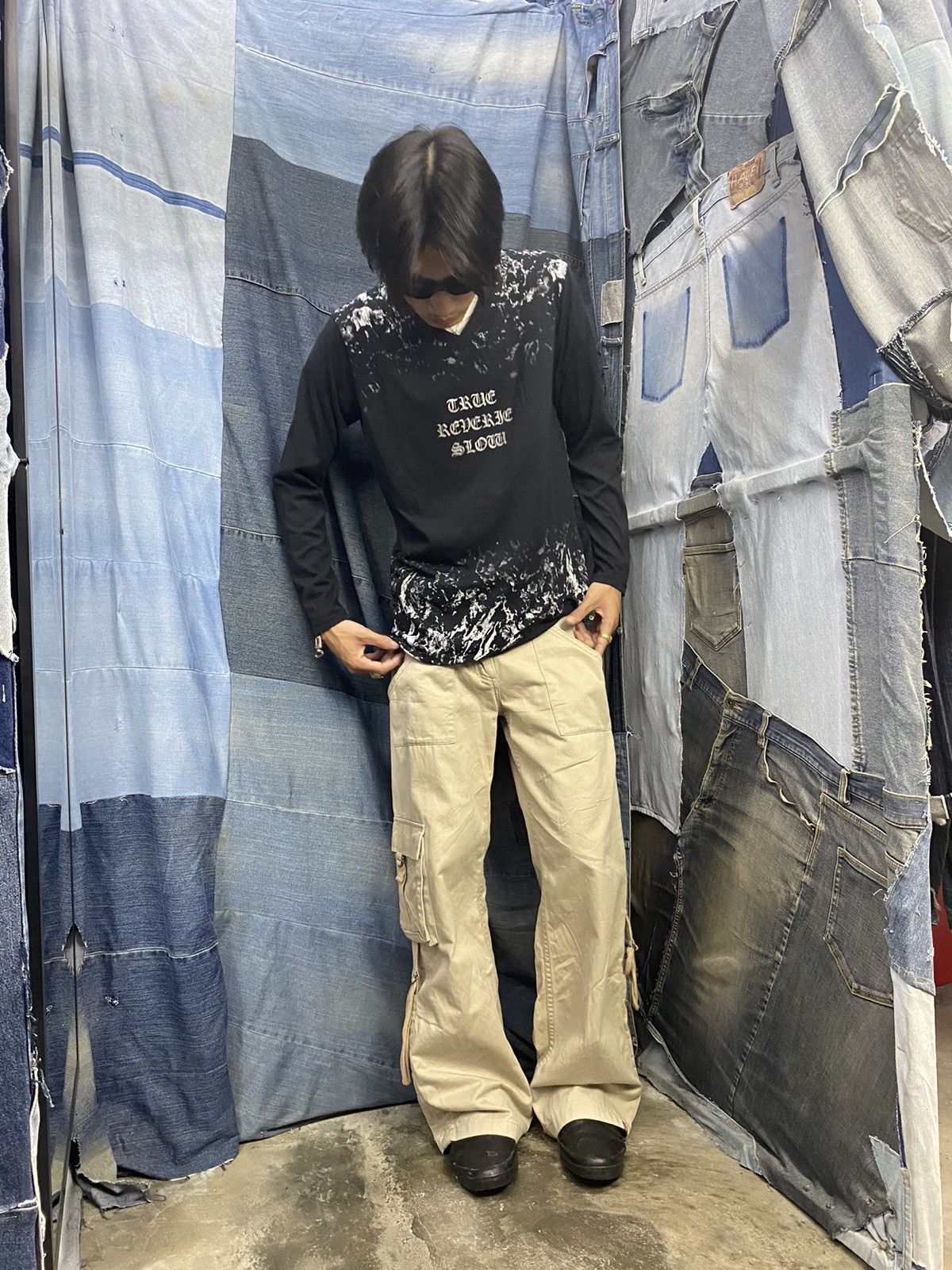 Japanese Brand true reverse slow avail mode splater longsleeve Size US M / EU 48-50 / 2 - 2 Thumbnail