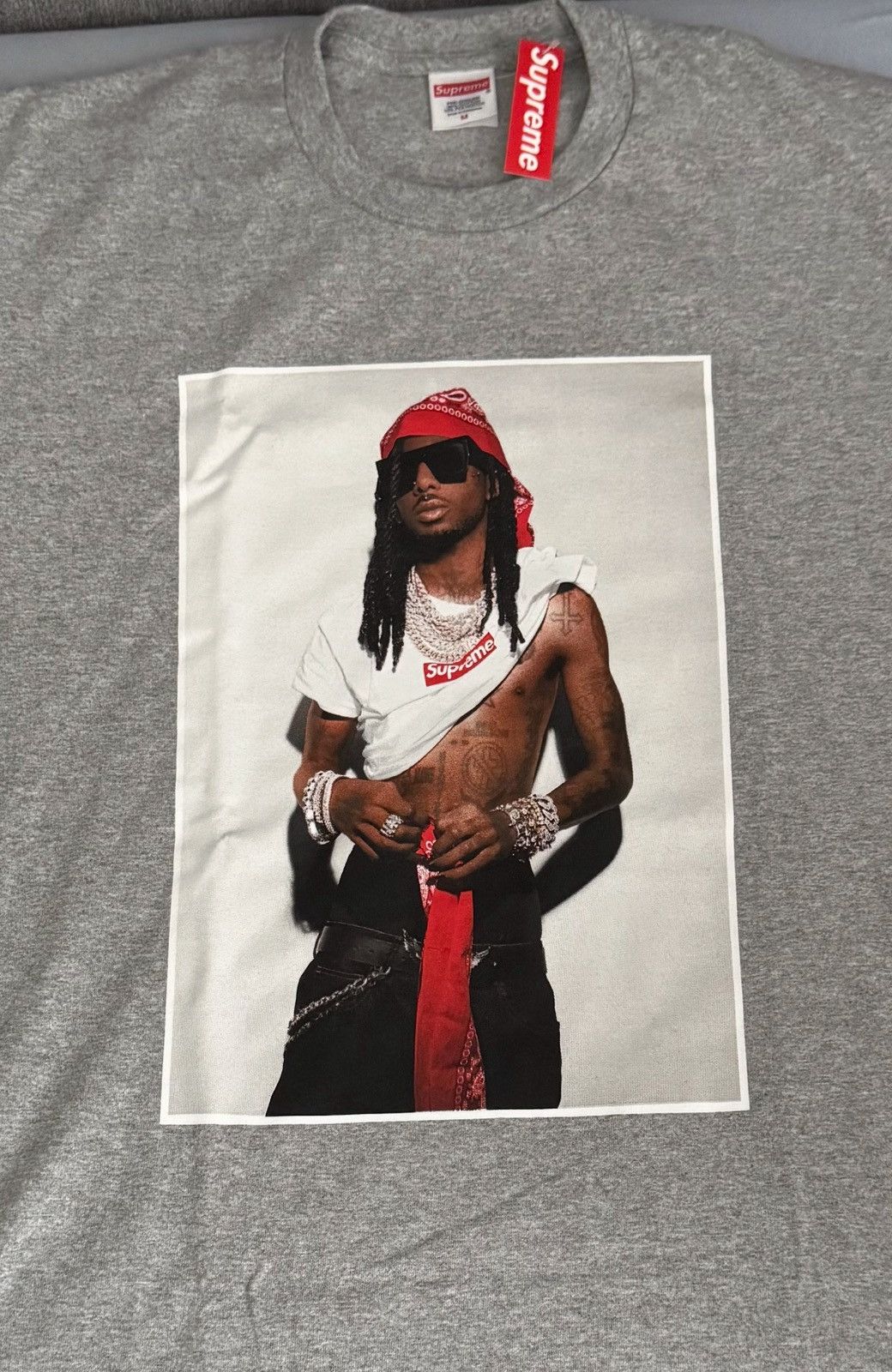 Supreme Supreme Playboi Carti T-Shirt Size US M / EU 48-50 / 2 - 2 Thumbnail
