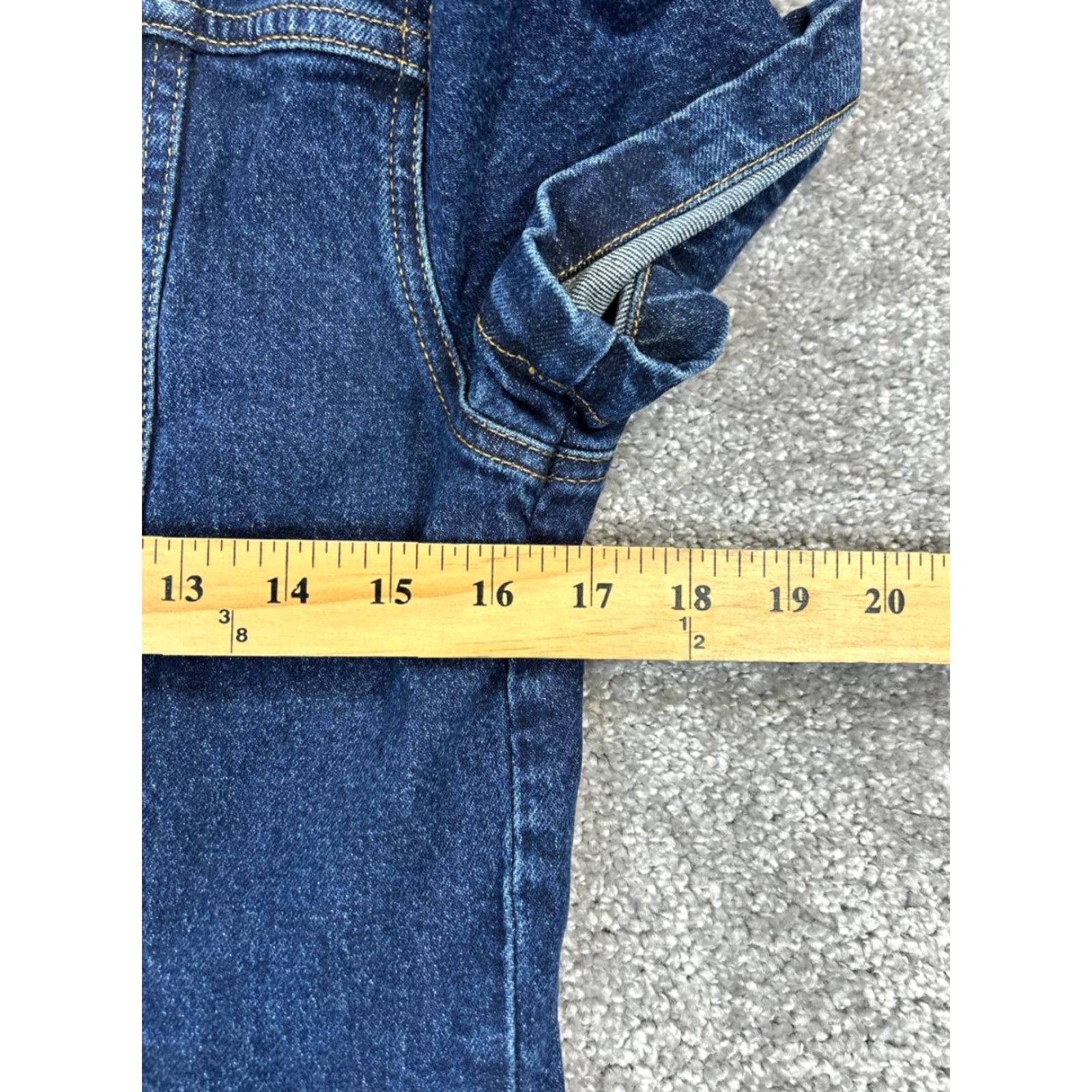 Reformation VINTAGE Reformation Blue Denim Dress Women's Size 10 Casual A-Line Blouson Size L / US 10 / IT 46 - 6 Thumbnail