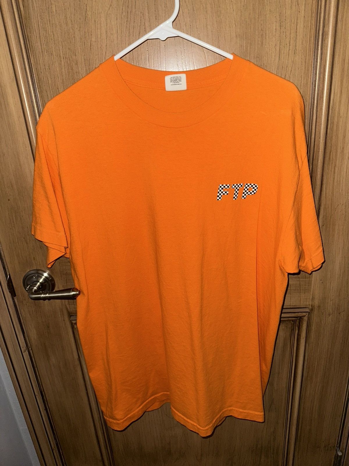Fuck The Population FTP Checkered Logo Tee Size US L / EU 52-54 / 3 - 1 Thumbnail