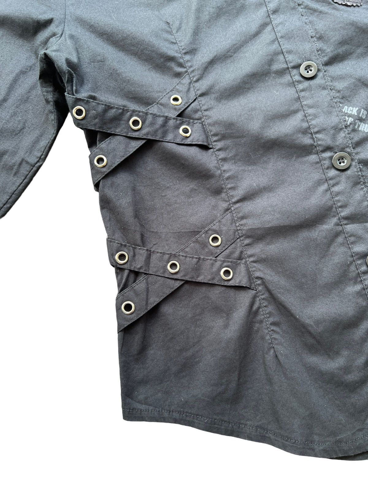 Japanese Brand Cross Bondage Button Up Shirt Size S / US 4 / IT 40 - 4 Thumbnail