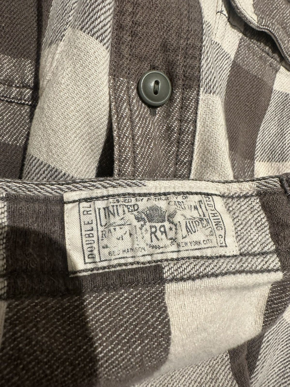 RRL Ralph Lauren Buffalo Check Twill Workshirt – Size S Size US S / EU 44-46 / 1 - 3 Thumbnail