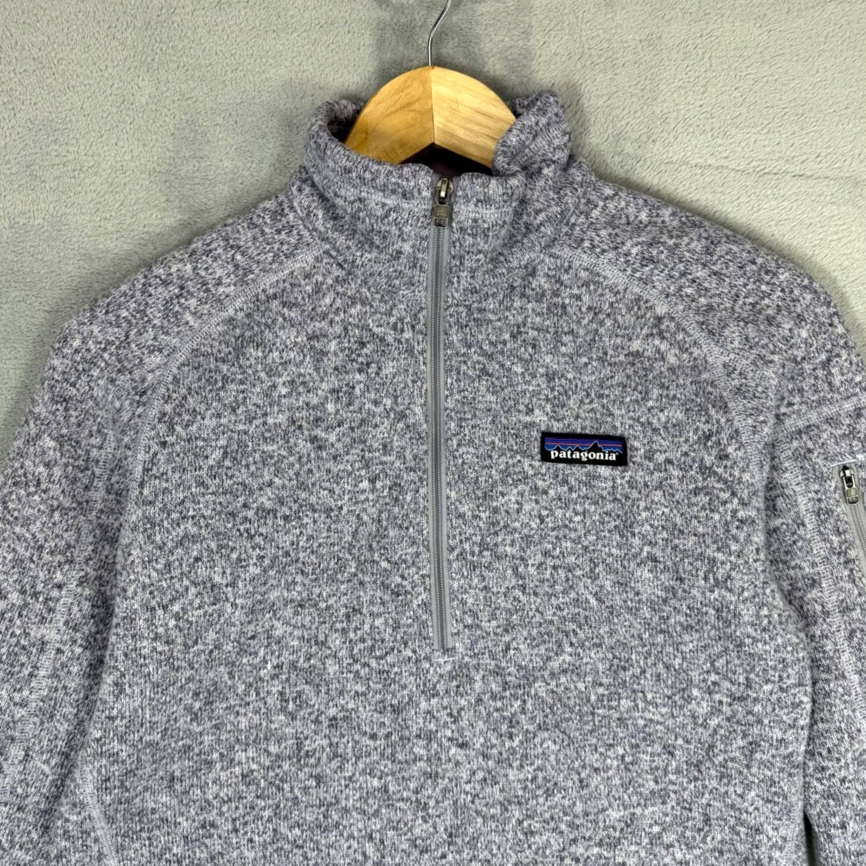 Patagonia Patagonia Better Sweater 1/4 Zip Pullover Women's Small Gray Fleece Jacket Shirt Size S / US 4 / IT 40 - 4 Thumbnail