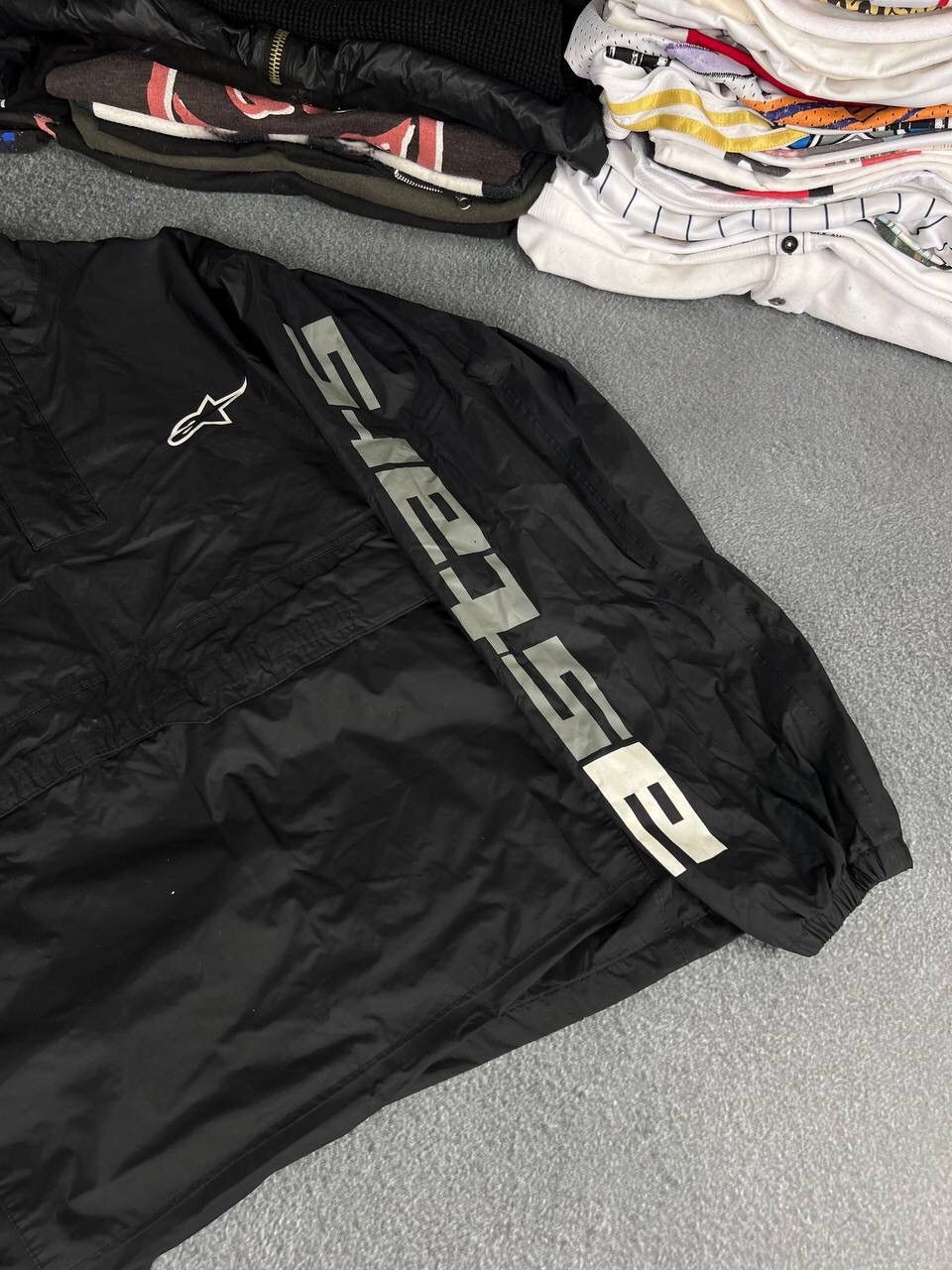 Alpinestars Alpinestars Vintage Moto Racing Jacket - Big Logo Size US L / EU 52-54 / 3 - 3 Thumbnail