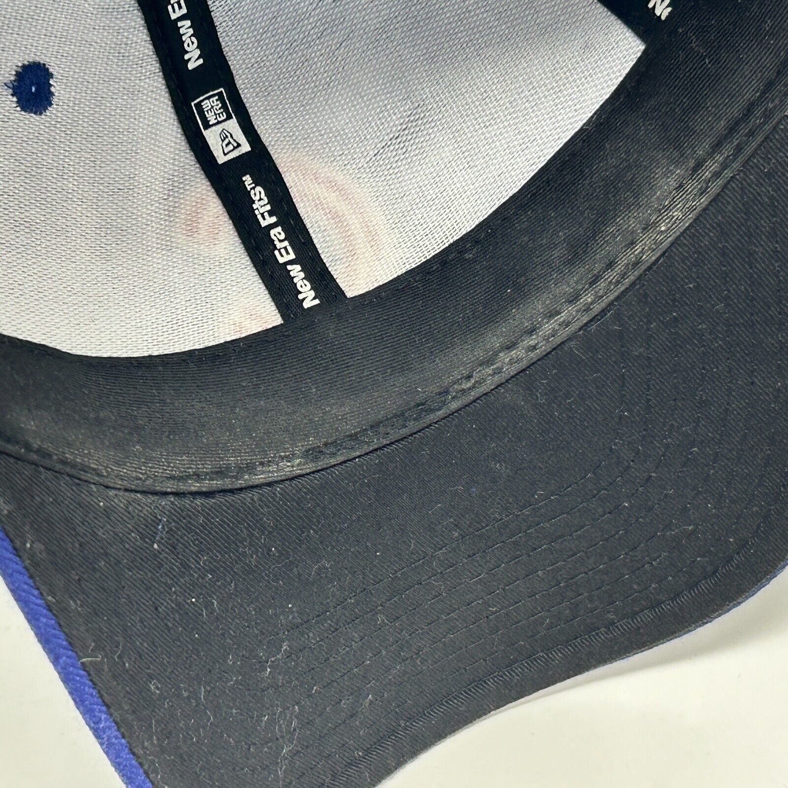 New Era Chicago Cubs Hat Baseball Cap Blue New Era MLB Strapback Size ONE SIZE - 5 Thumbnail