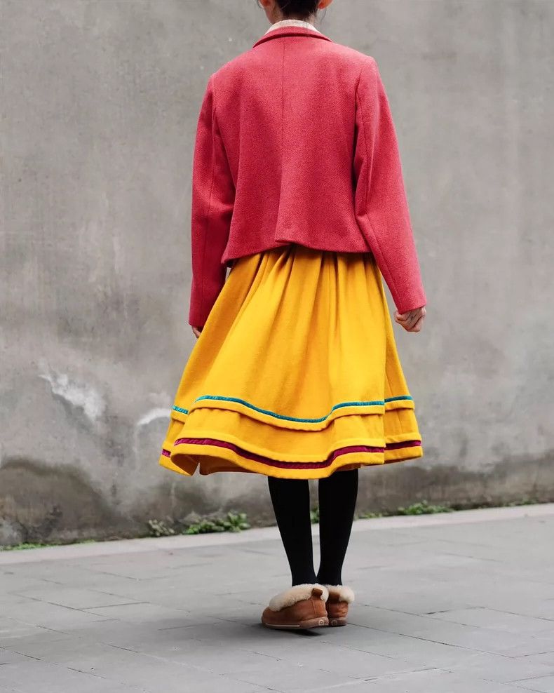 Kenzo KENZO sizeM Circus themed show skirt Size 25" / US 0 / IT 36 - 3 Thumbnail