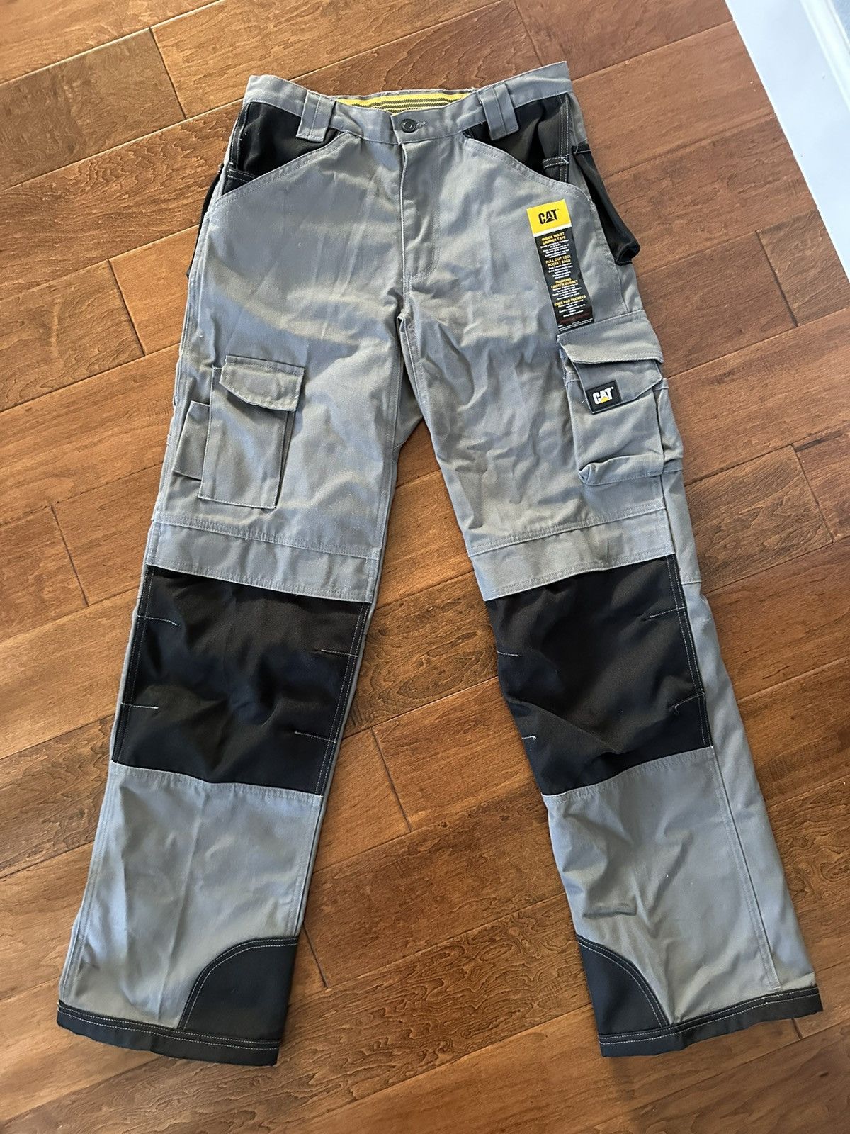 Caterpillar Caterpillar Trademark Work Pants Grey Size US 30 / EU 46 - 1 Thumbnail