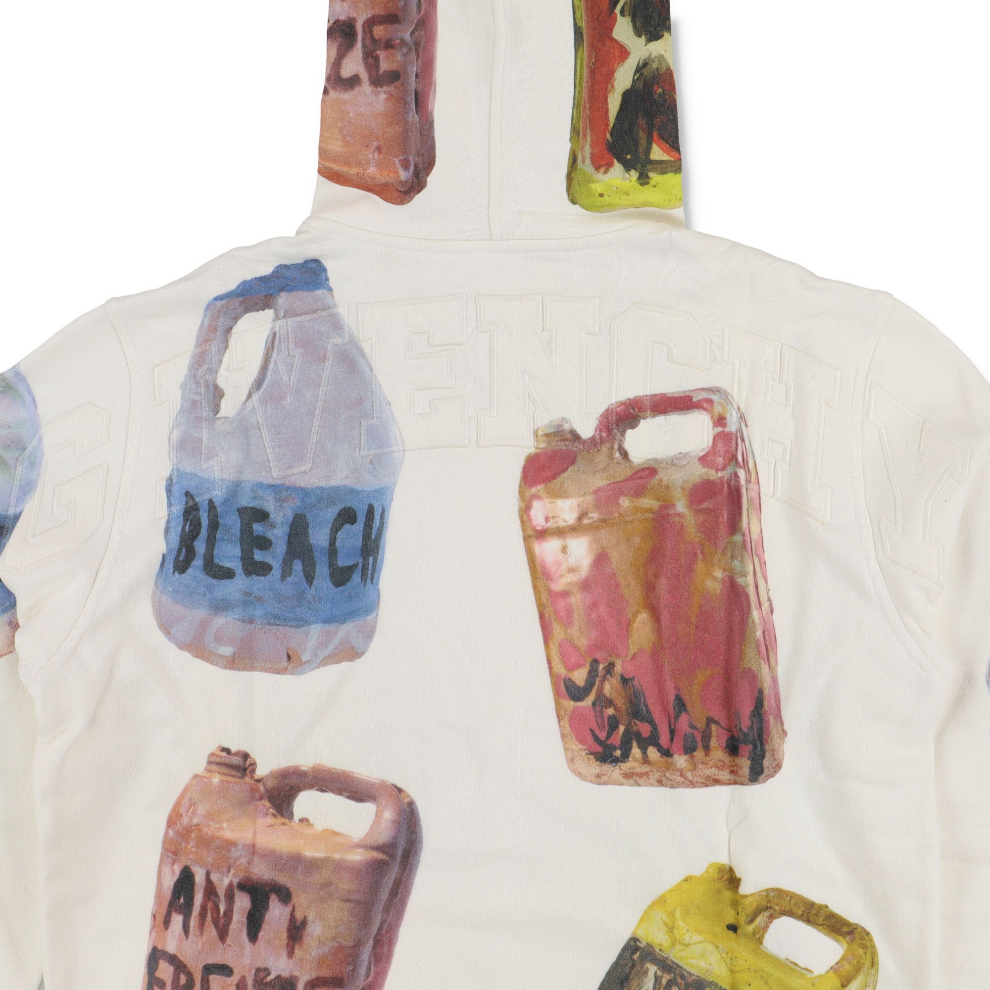 Givenchy x Josh Smith Cream Ceramics Oversized Hoodie Size US XS / EU 42 / 0 - 11 Thumbnail