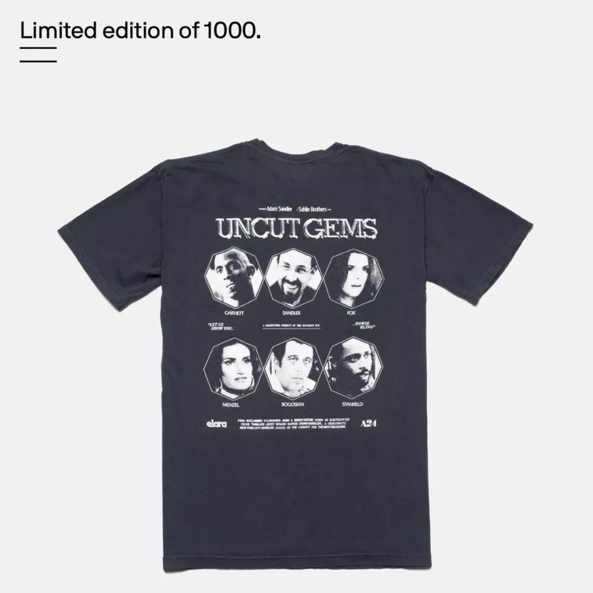 A24 NEW! A24 Uncut Gems Cast Tee Howard T Shirt RARE L Large Size US L / EU 52-54 / 3 - 1 Thumbnail