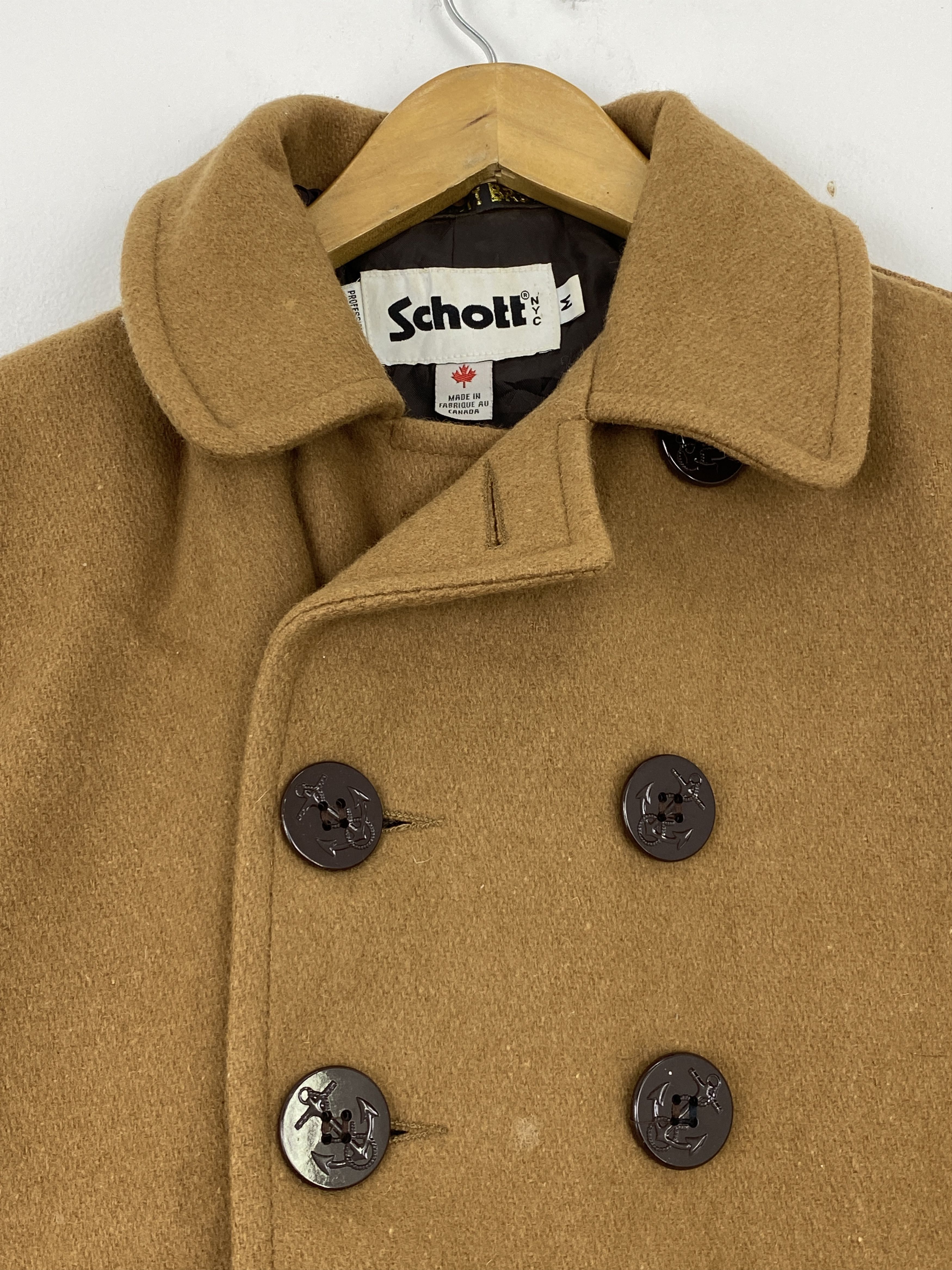 Schott Vintage Schott Double Breasted Wool Jacket J1957 Size US M / EU 48-50 / 2 - 8 Thumbnail