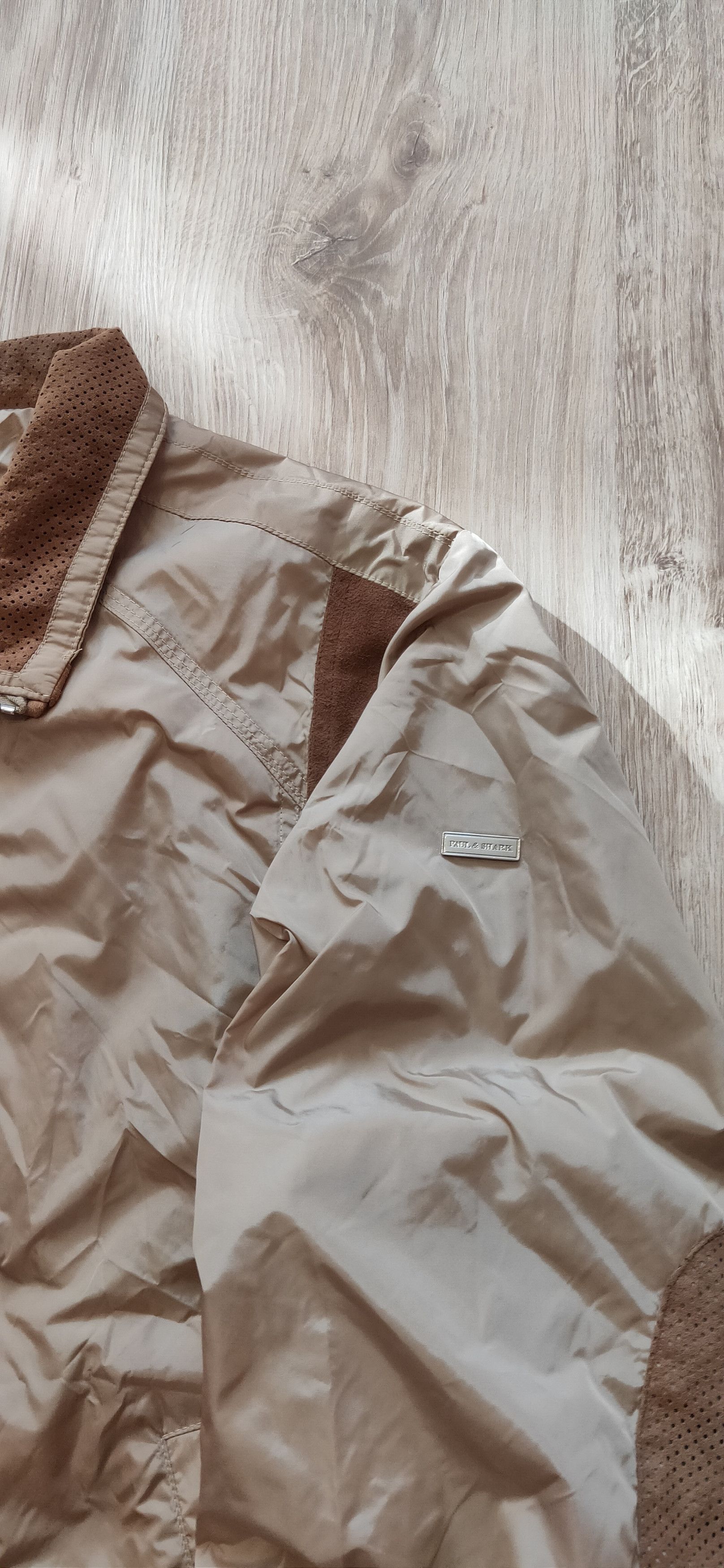Paul & Shark Paul & Shark nylon jacket with leather details Size US XXL / EU 58 / 5 - 5 Thumbnail