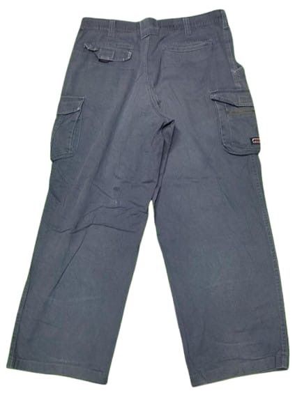 Japanese Brand × Vintage FWORK BAGGY CARGO TACTICAL PANTS FADED Size US 35 - 1 Thumbnail