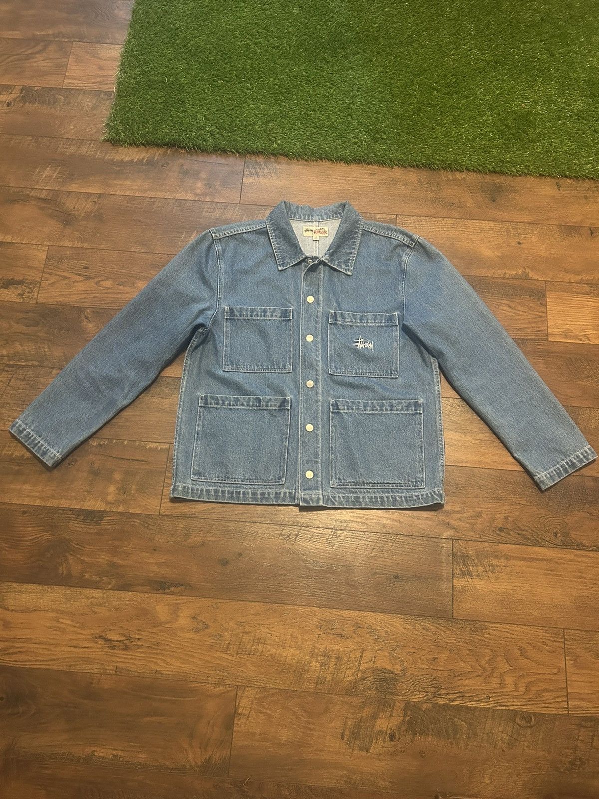 Stussy Stussy Chore Denim Jacket Japan Exclusive Size US M / EU 48-50 / 2 - 5 Thumbnail