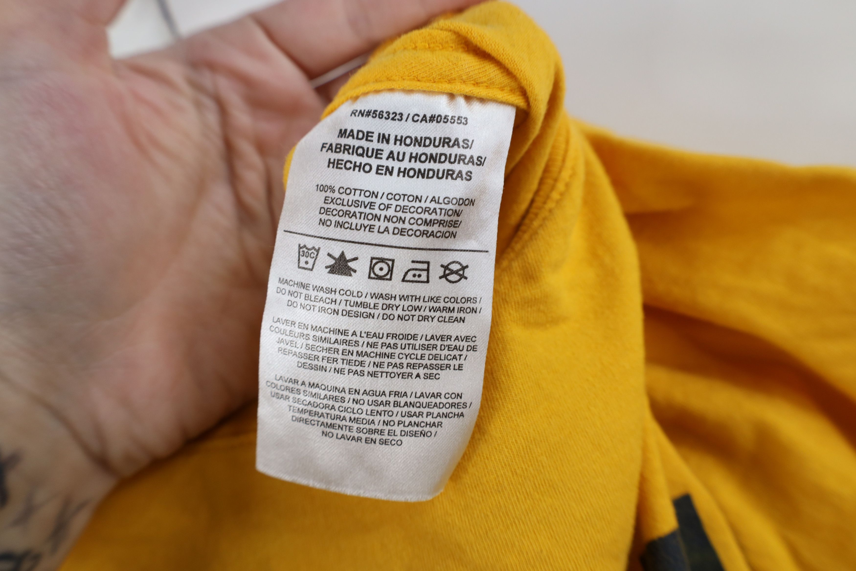 Nike Nike Faded Spell Out Saints Short Sleeve T-Shirt Yellow Size US S / EU 44-46 / 1 - 9 Thumbnail