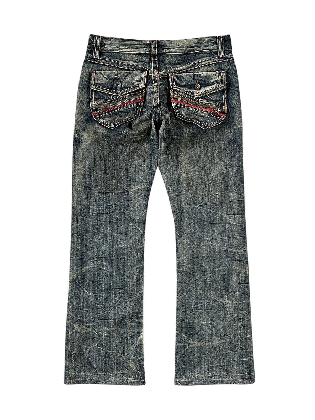 If Six Was Nine × Japanese Brand × semanticdesign Semantic Design Boot Cut Denim Size 32" / US 10 / IT 46 - 6 Thumbnail