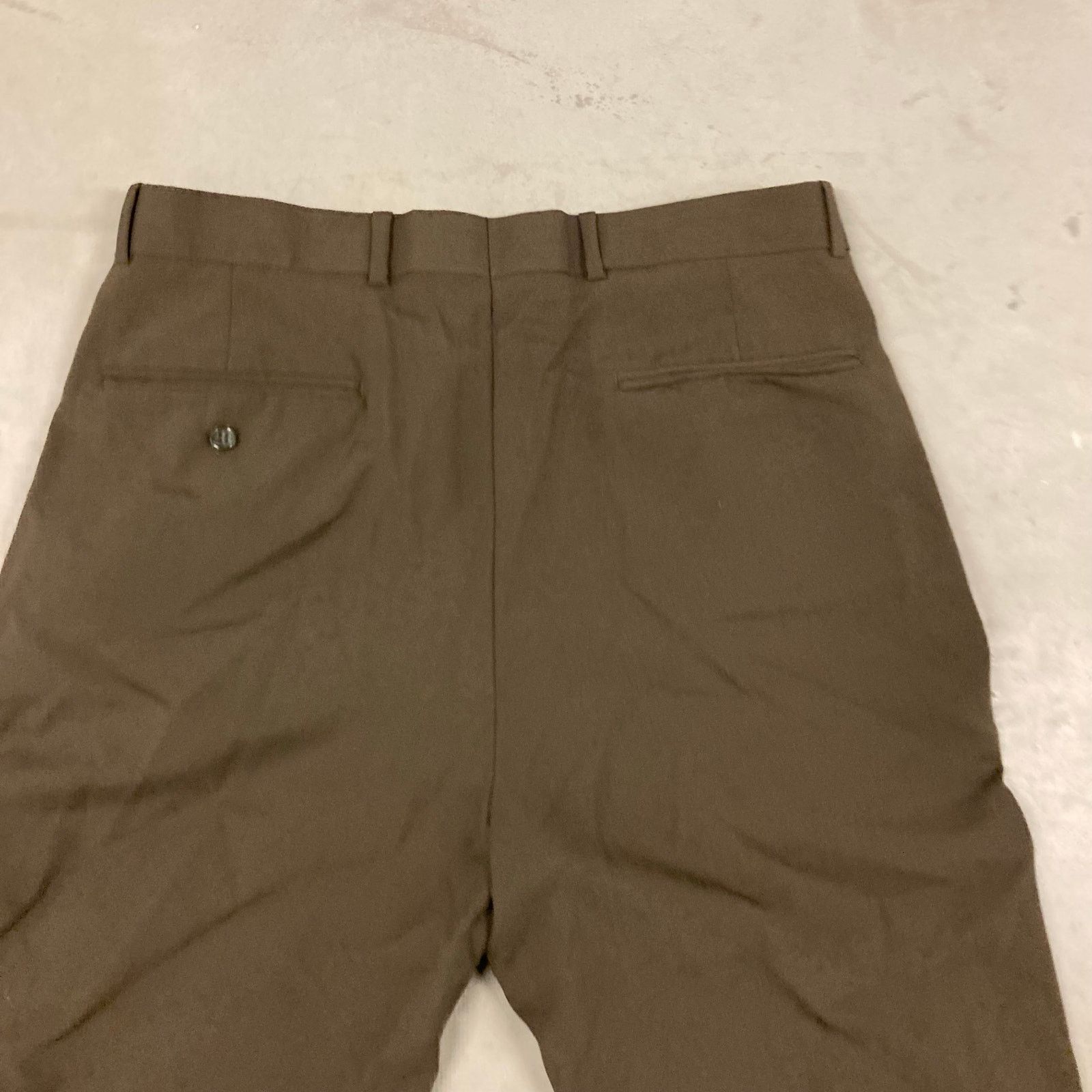 Vintage vintage baggy dress pants 34x31 Size US 34 / EU 50 - 3 Thumbnail