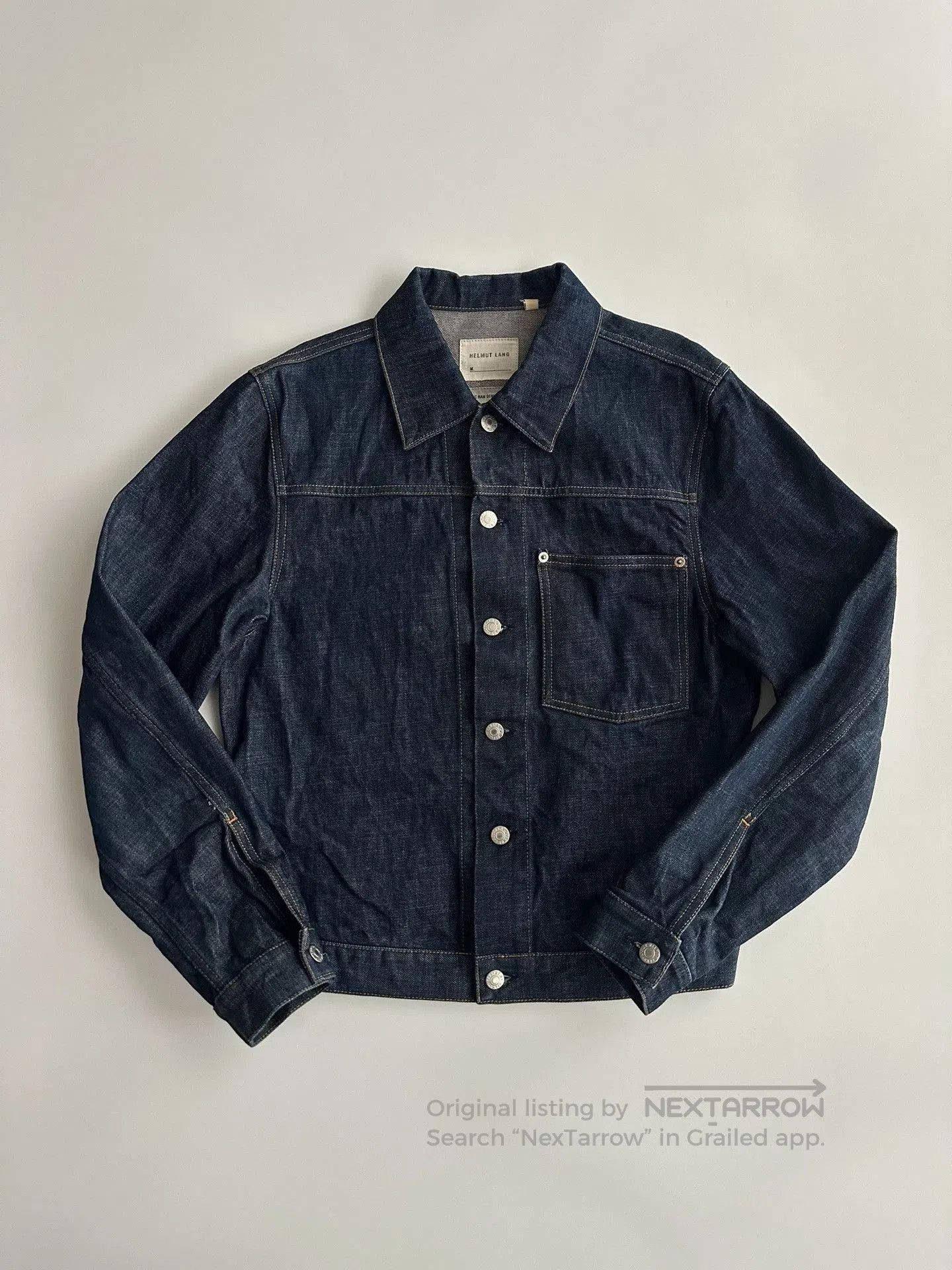 Helmut Lang Helmut Lang Type1 Raw Denim Jacket. Size US S / EU 44-46 / 1 - 2 Thumbnail