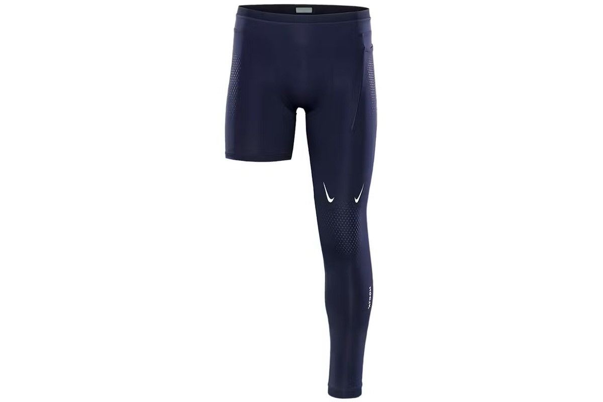 Drake × NOCTA × Nike Nocta x Nike - BLUE Men's SingleLeg Basketball Tight size M Size US 30 / EU 46 - 4 Thumbnail