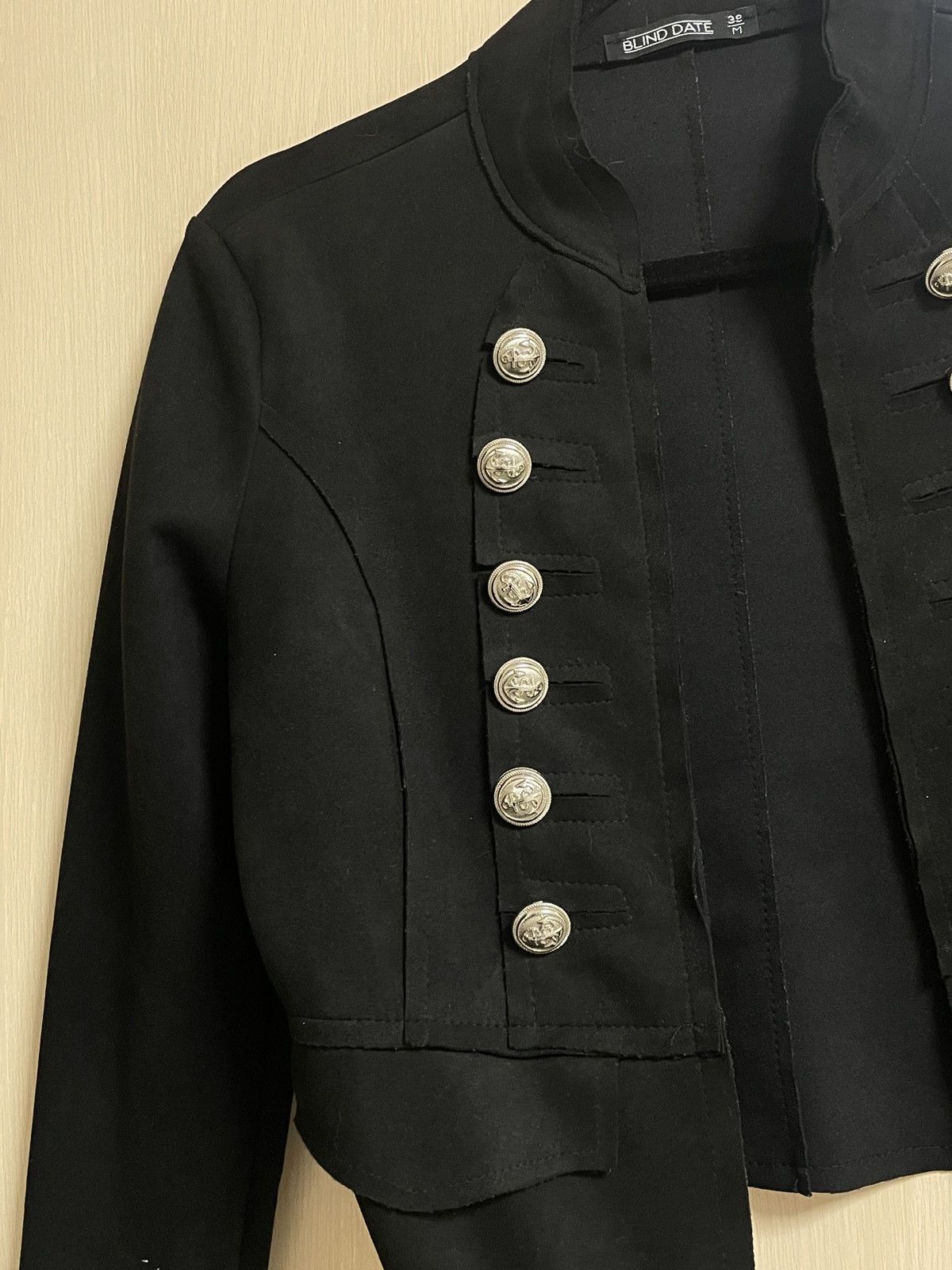 Hysteric Glamour 00s Napoleon Military Jacket Japan 29 PPFM If Six Was Nine Size XS / US 0-2 / IT 36-38 - 4 Thumbnail