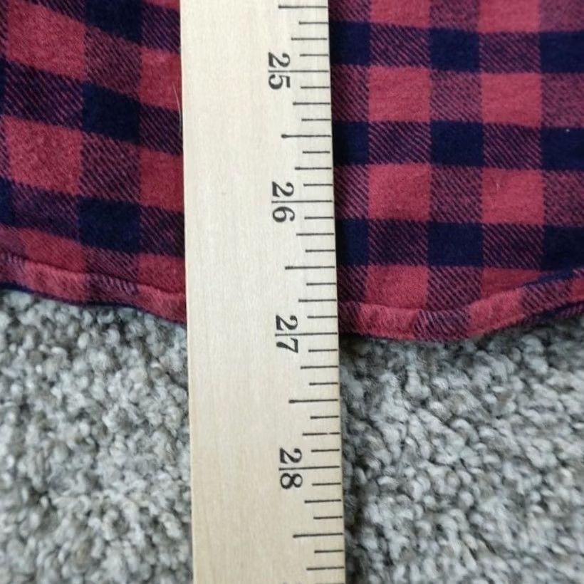 UNTUCKit UNTUCKit Shirt Mens L Red Blue Plaid Flannel Bricco Button Up Long Sleeve Preppy Shirt Size US L / EU 52-54 / 3 - 7 Thumbnail