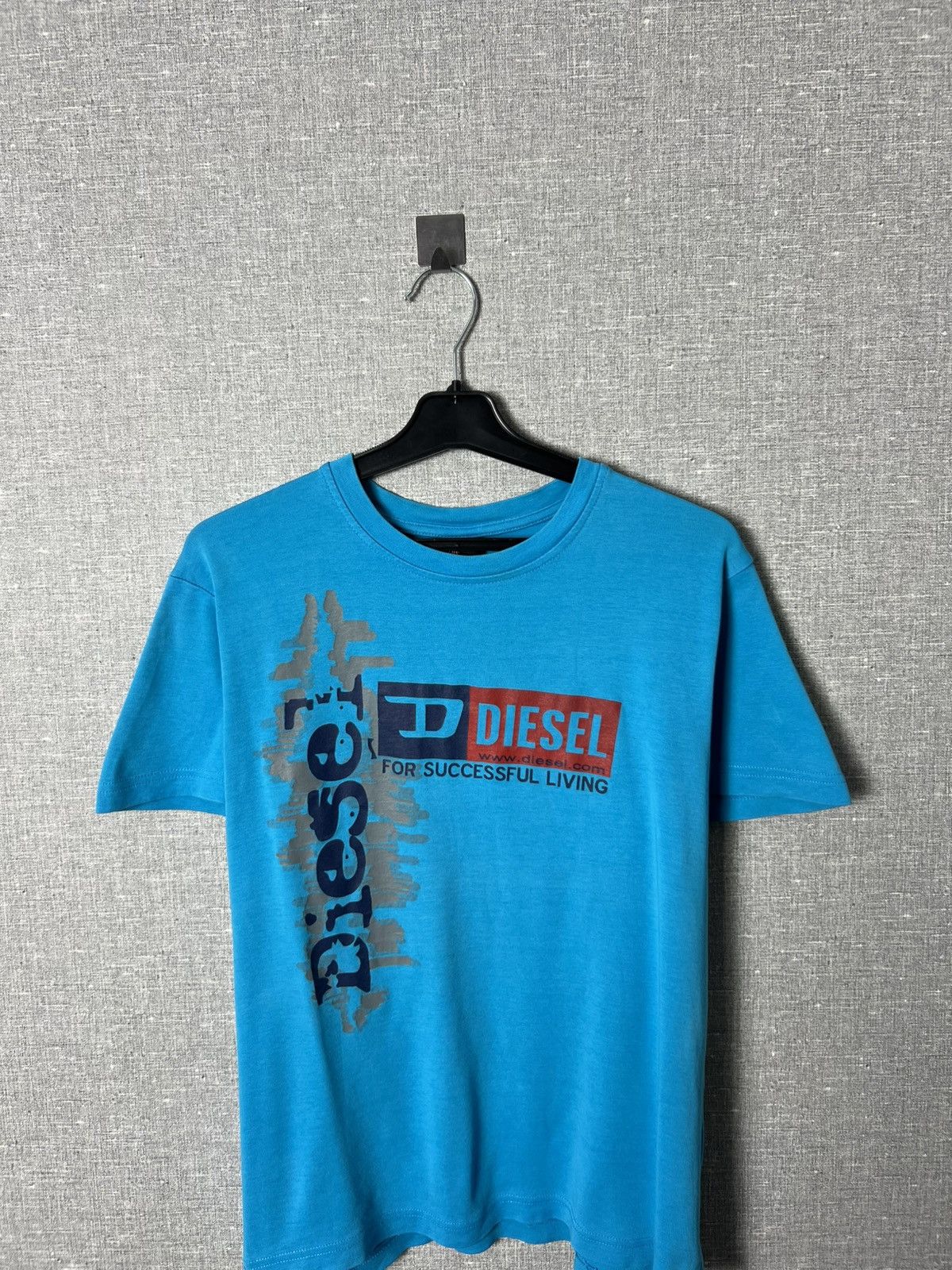 Diesel Rare Vintage Diesel Big Logo Tee Men’s T-Shirt Size S-M Size US M / EU 48-50 / 2 - 2 Thumbnail