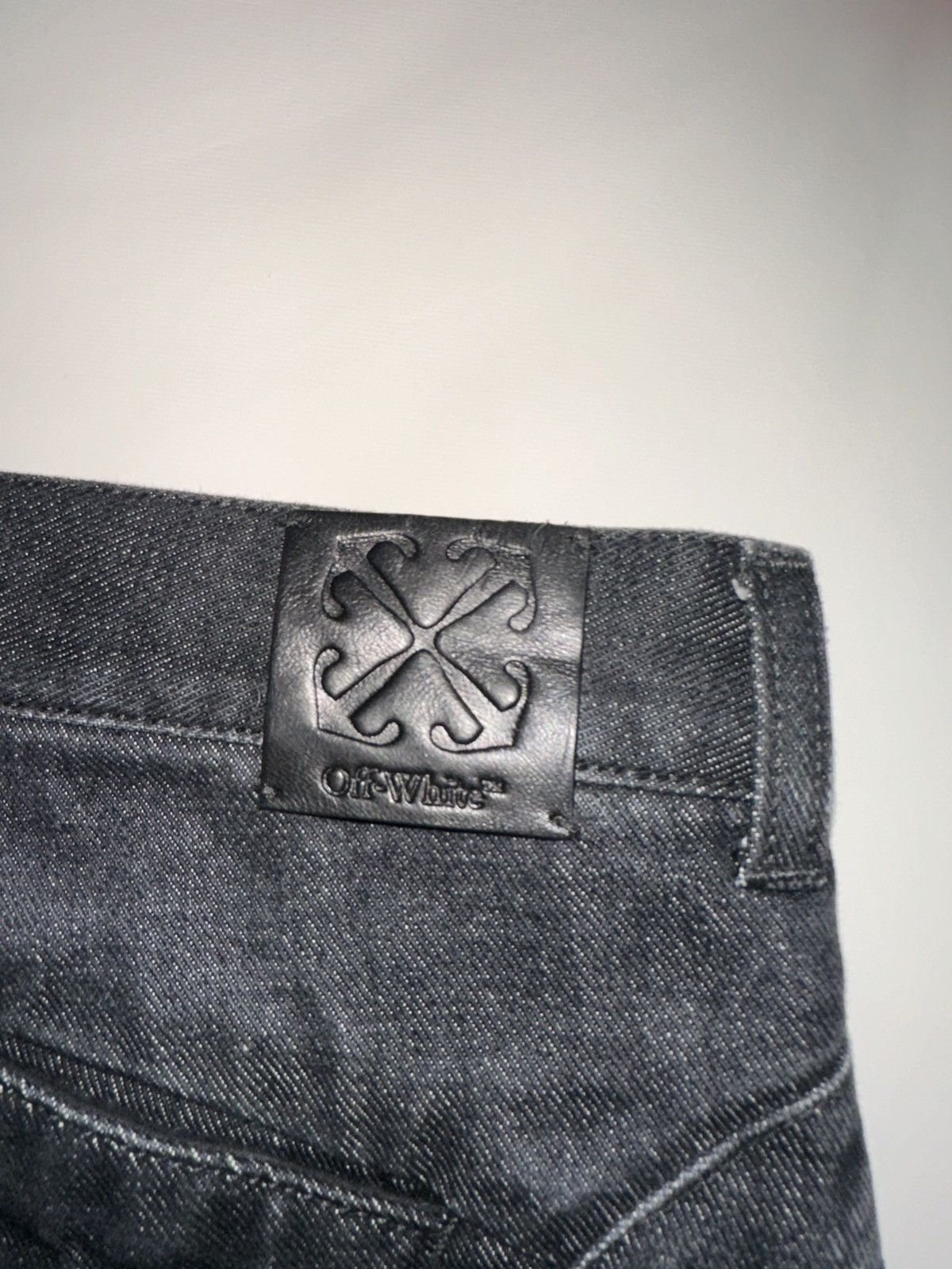 Off-White Off-White Arrows Tab Relax Round Jeans in Vintage Grey Size US 32 / EU 48 - 5 Thumbnail