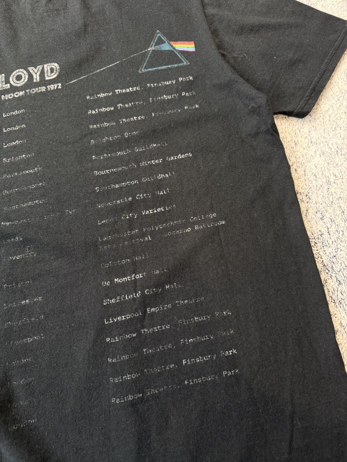 Band Tees Vintage Pink Floyd T-Shirts The Dark Side of the moon 1971s Size US S / EU 44-46 / 1 - 18 Thumbnail