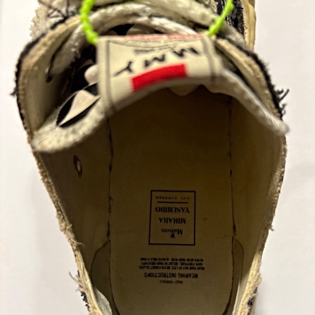 Maison MIHARA YASUHIRO DISTRESSED CHUNKY SNEAKERS Size US 9 / EU 42 - 6 Thumbnail