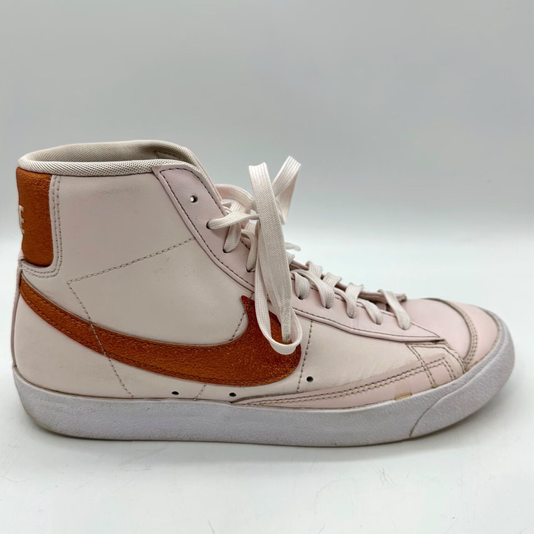 Nike Nike Womens Blazer Sneaker Pink Size 10 DQ7574-600 Copper Swoosh Shoes Size L / US 10 / IT 46 - 6 Thumbnail