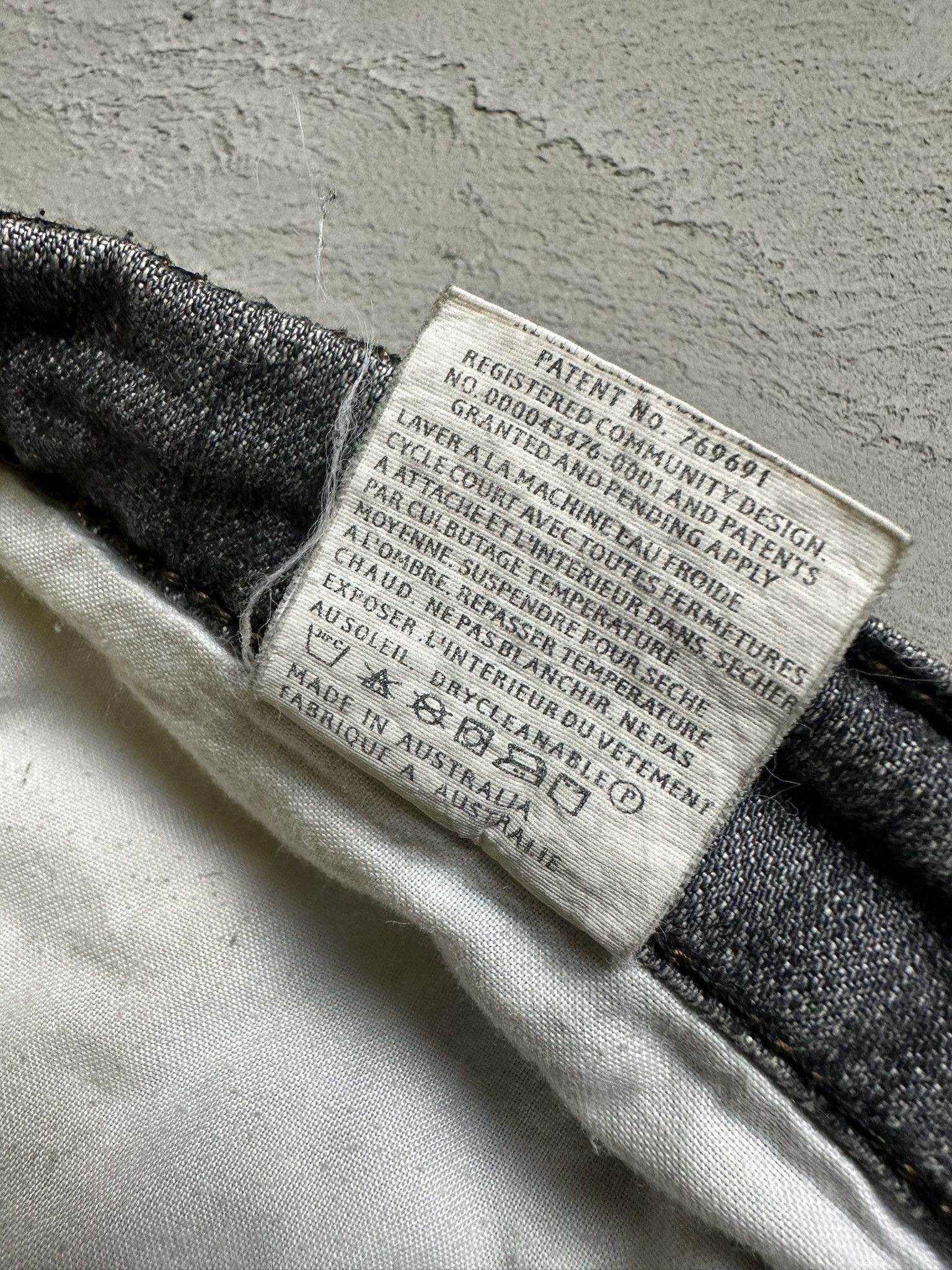 Draggin Jeans Vintage Y2k Draggin Jeans Faded Baggy Denim Jeans 00s Size US 34 / EU 50 - 10 Thumbnail