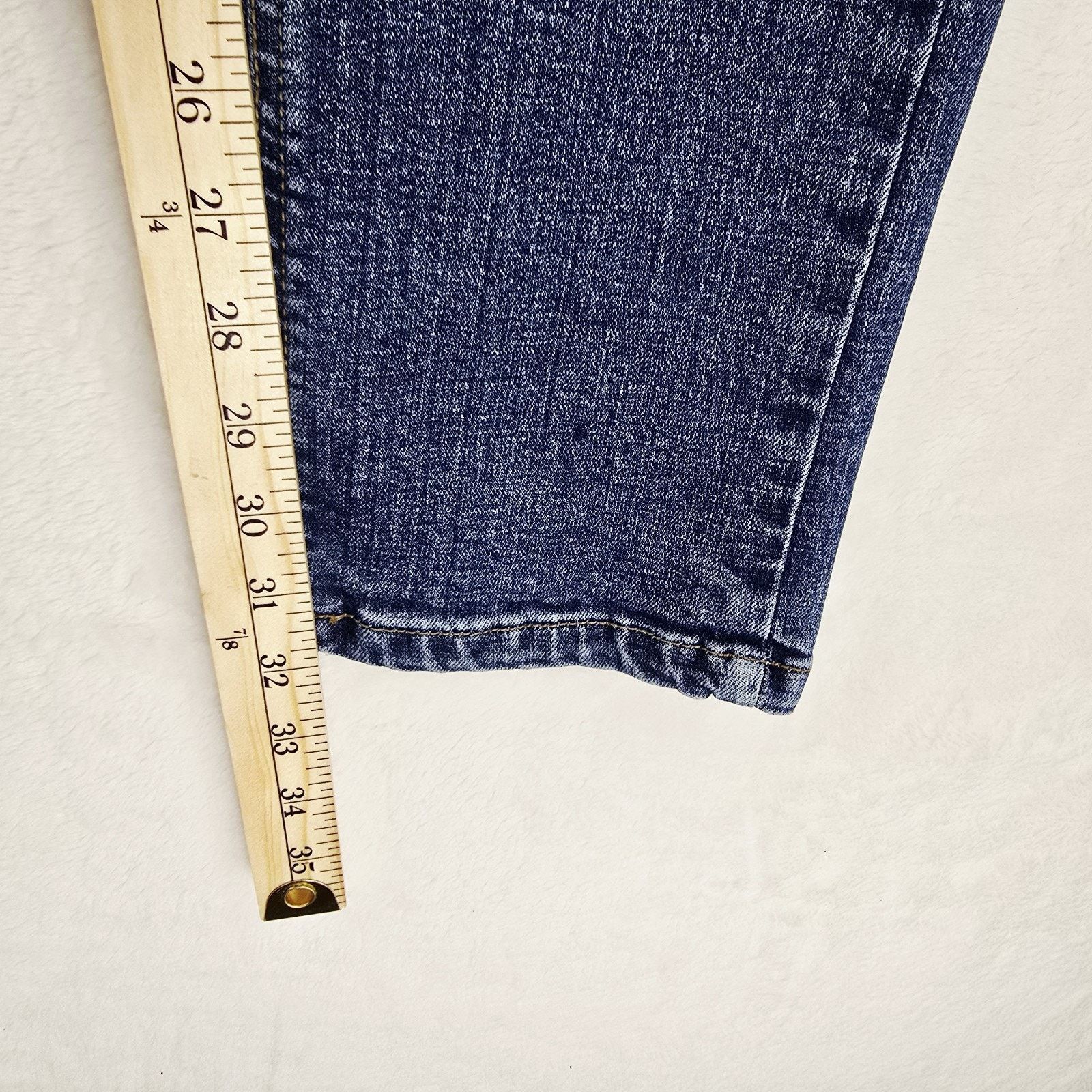 Other DPSR Distressed Skinny Straight Jeans Denim Size Small 31x32 Size US 31 - 12 Thumbnail